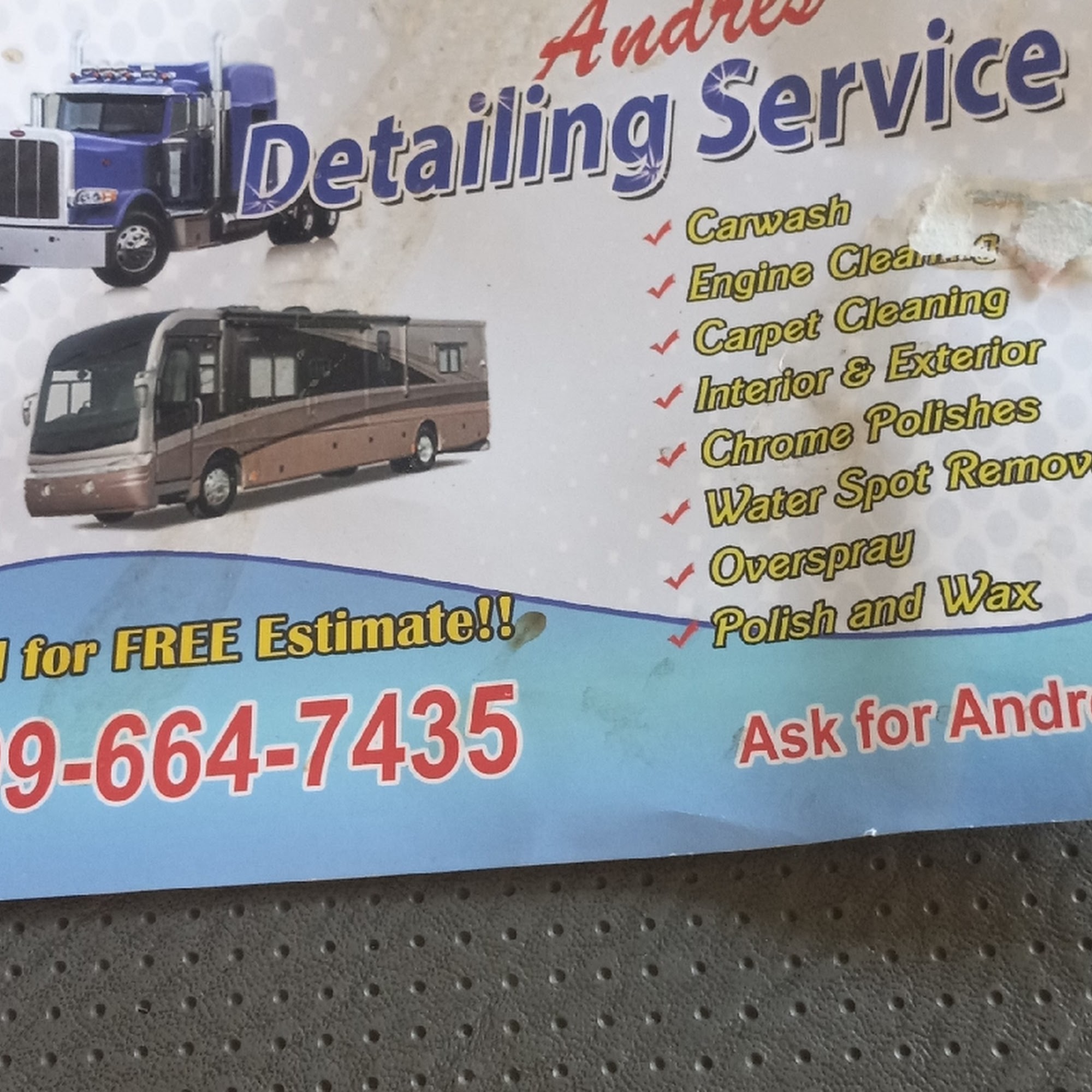 Andres Detailing 1664 Kippy Dr, Colton California 92324