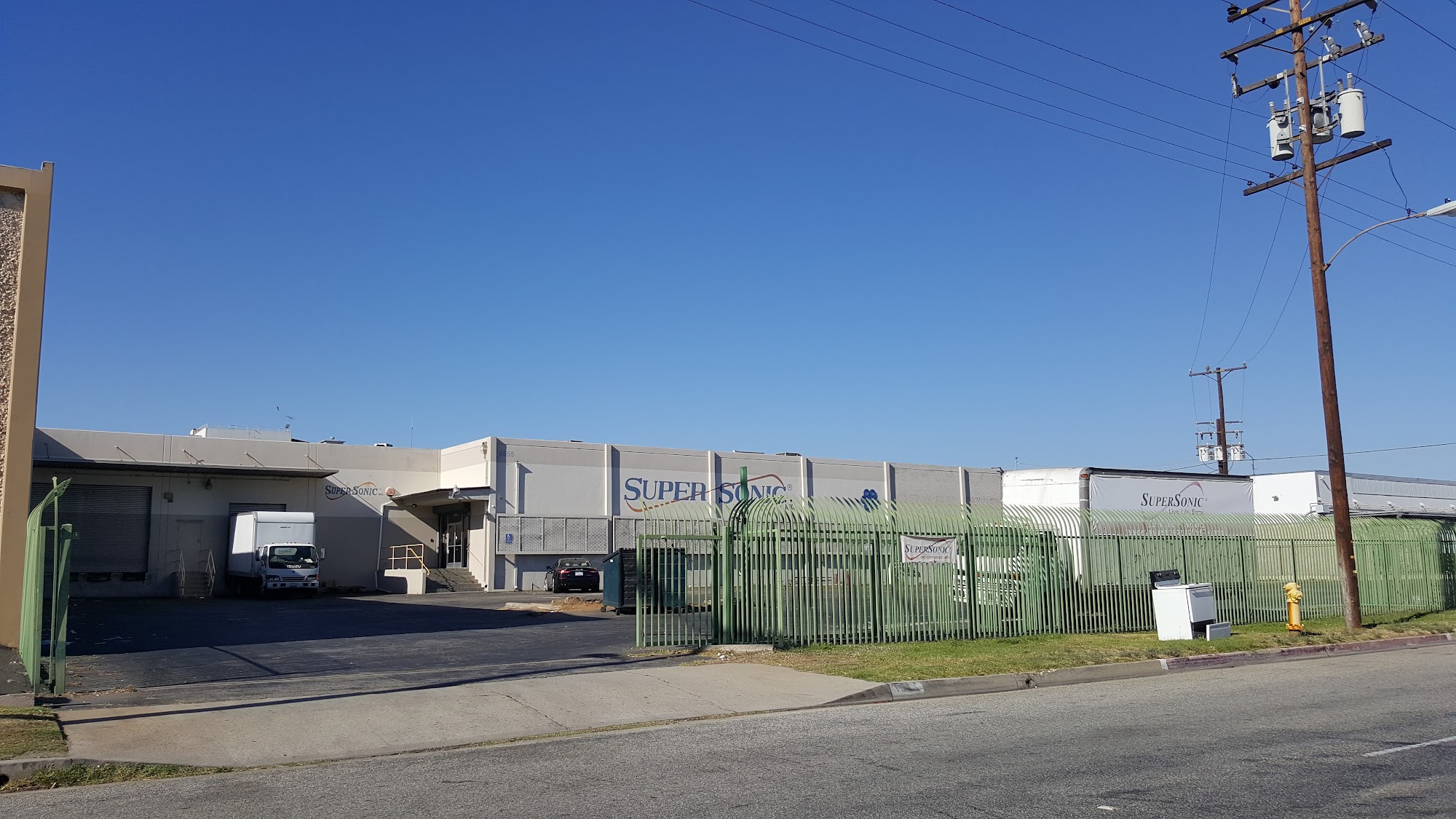 Super Sonic Inc Menu