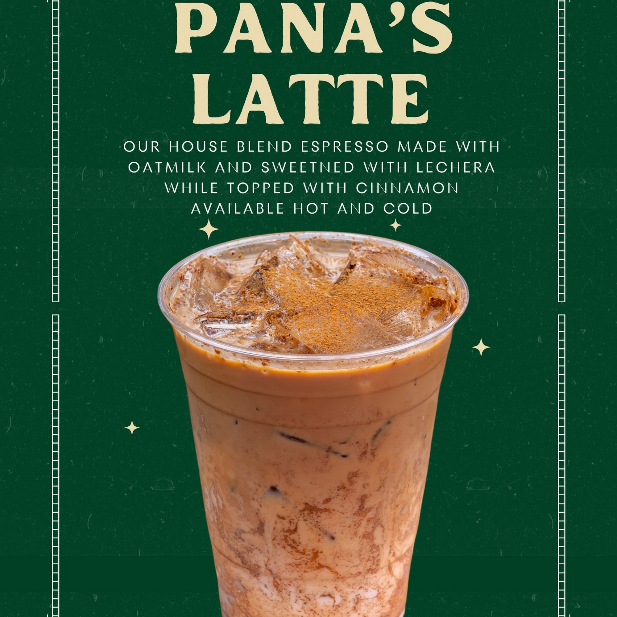 Pana’s Café Menu