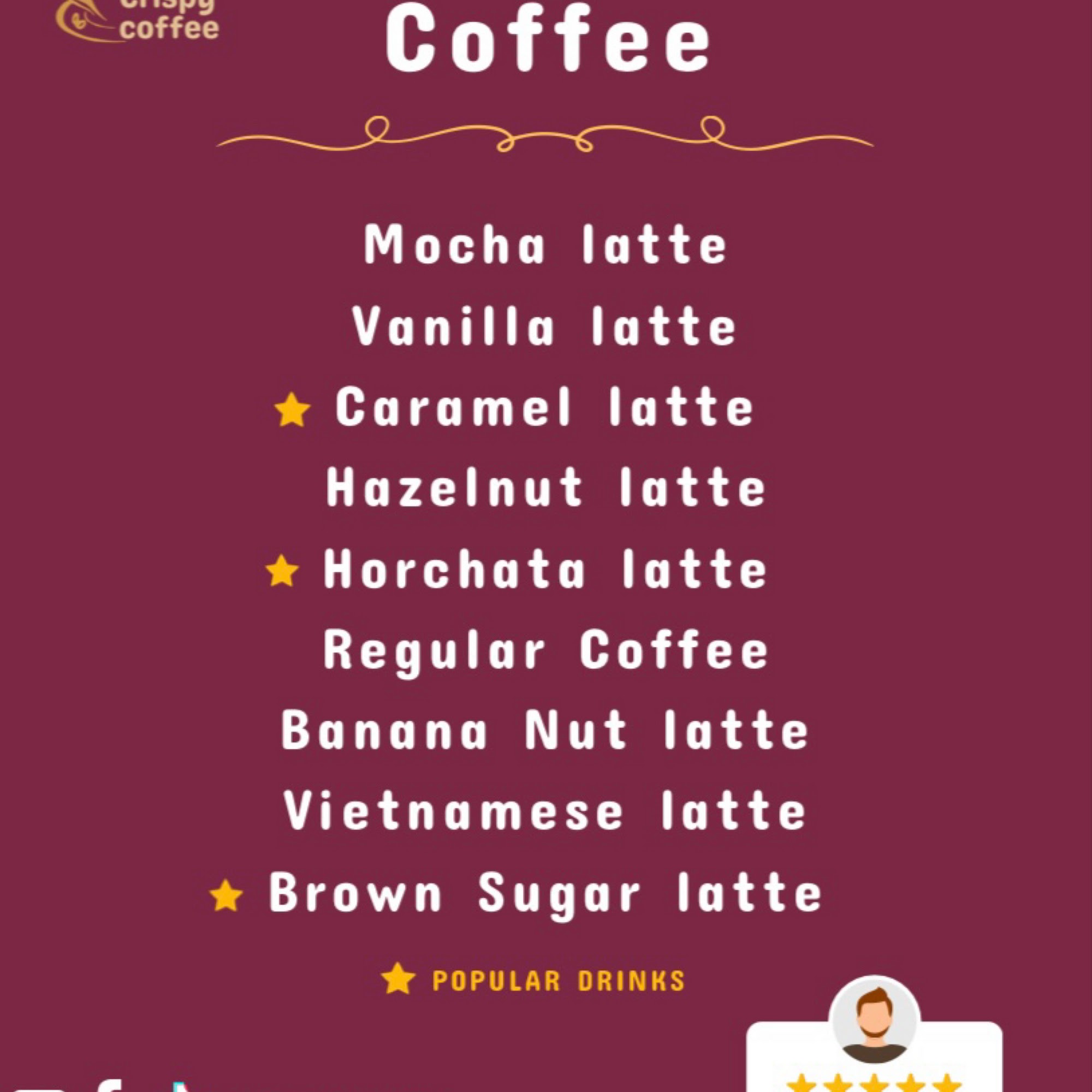 Crispy Coffee Commerce