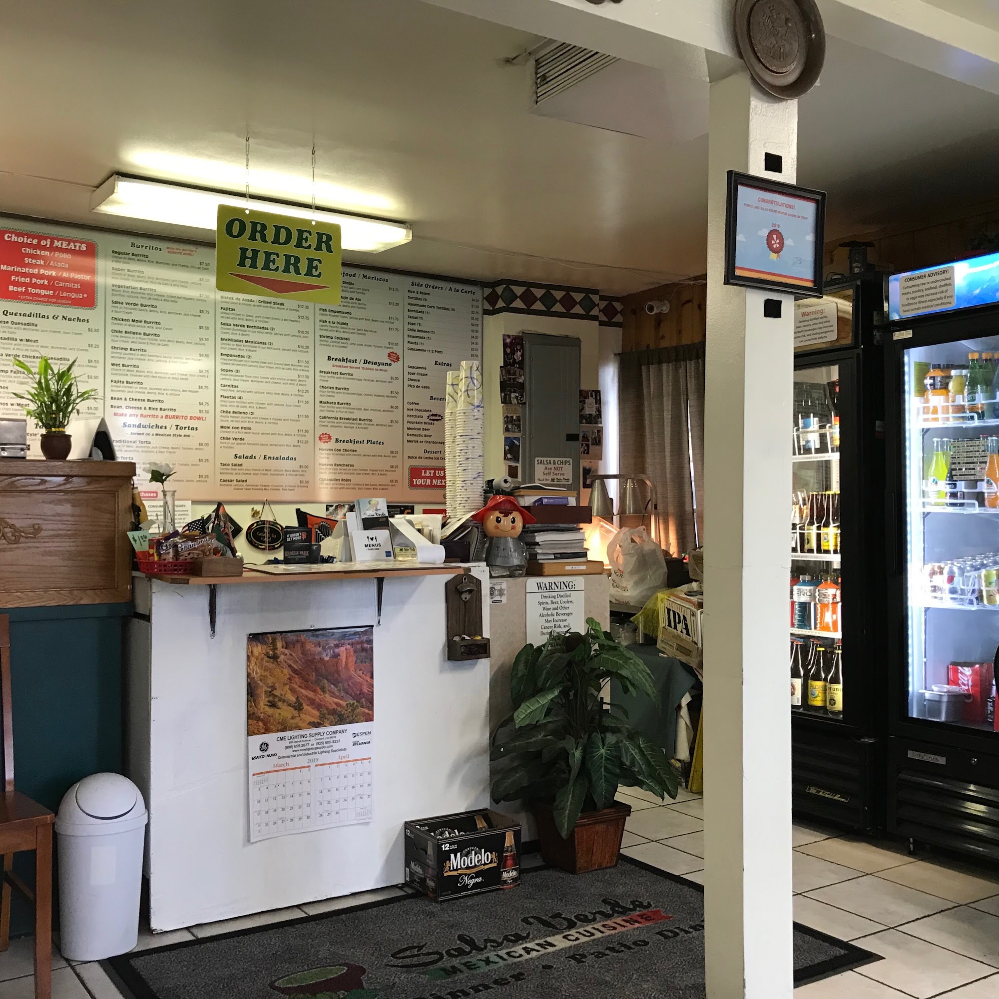 Salsa Verde Mexican Cuisine Concord