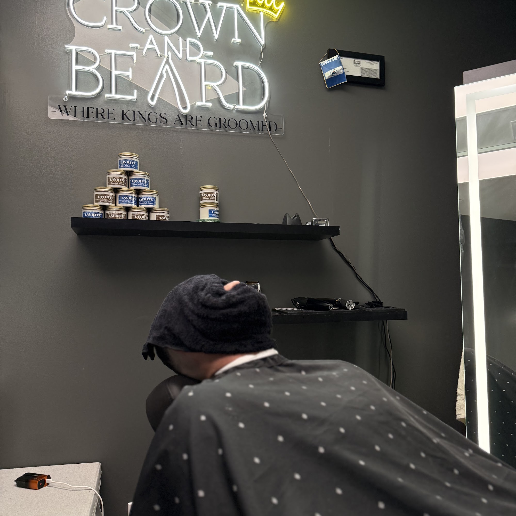 Crown and Beard Barbershop 1975 Diamond Blvd ste 44, Concord California 94520