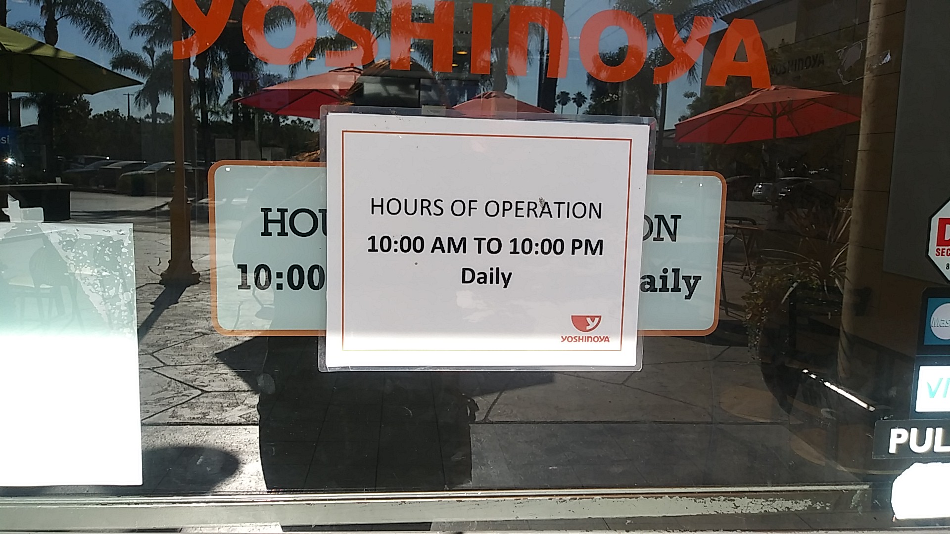 Yoshinoya Corona Menu