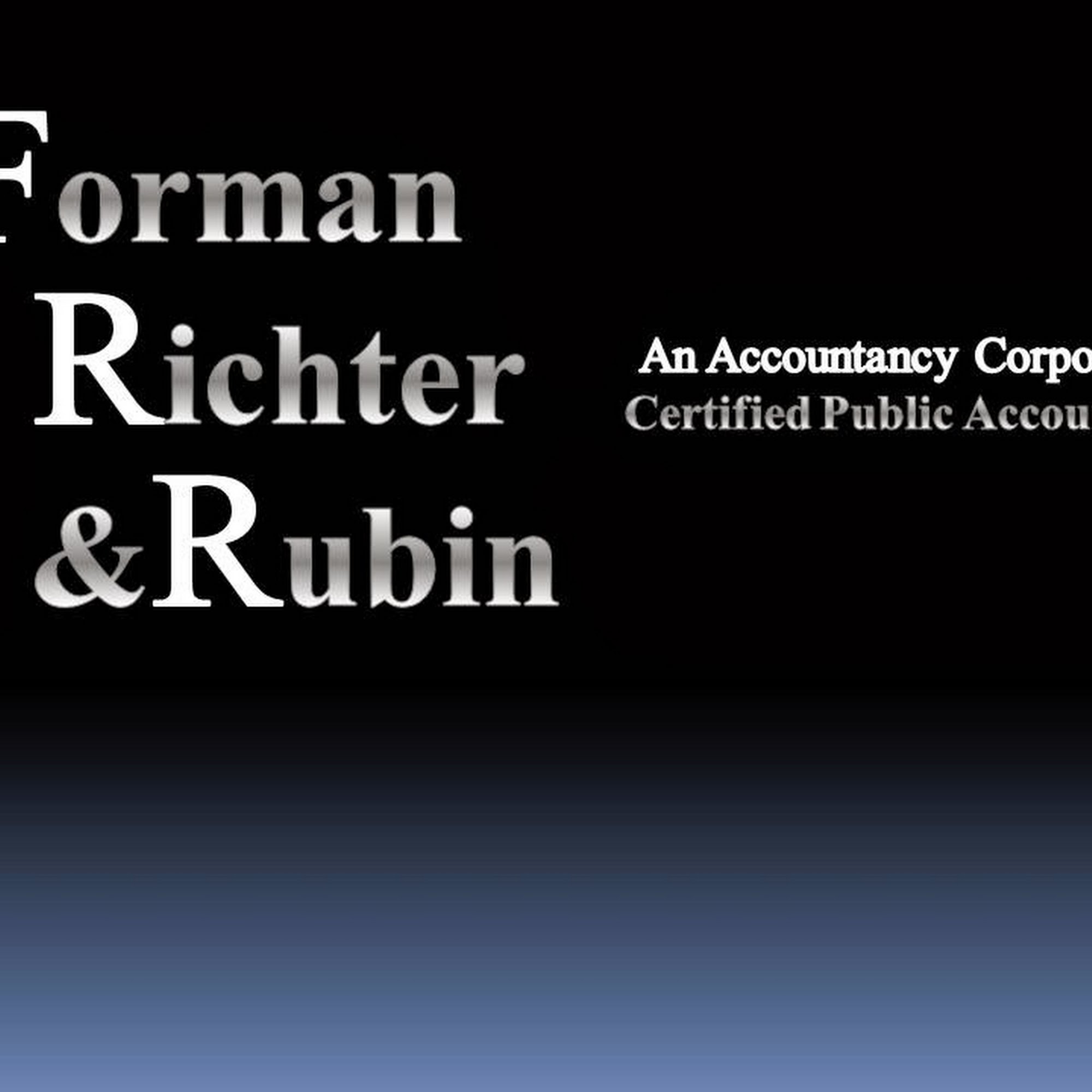 Forman Richter & Rubin