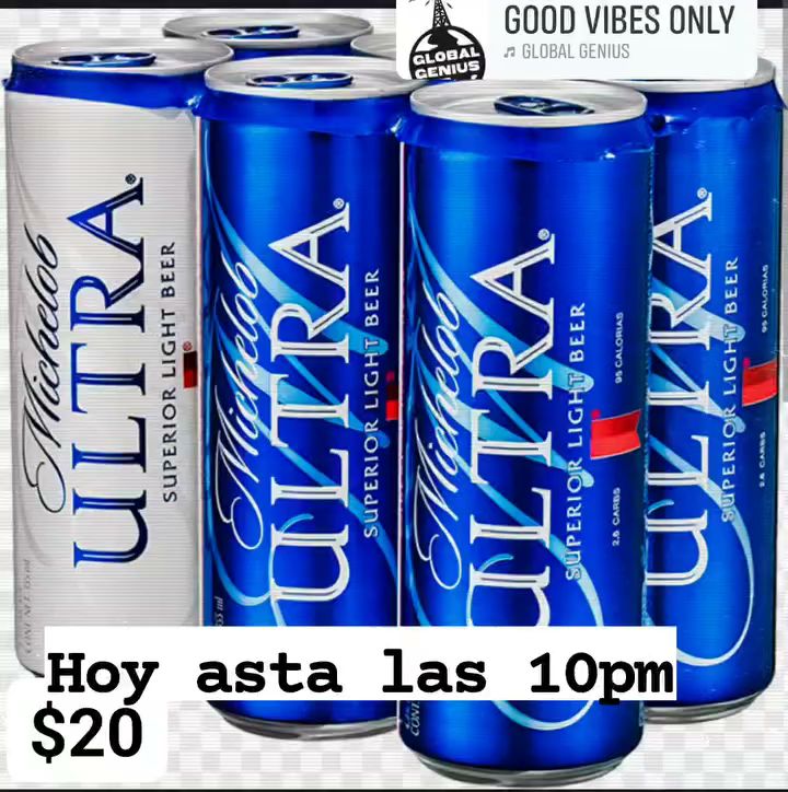 El Progreso bar Menu