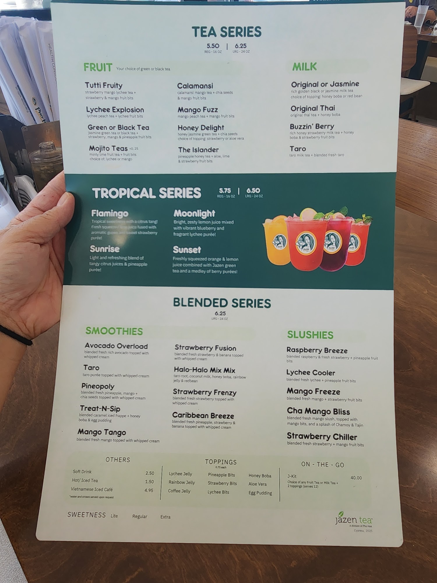 Pho Hoa - Cypress Menu