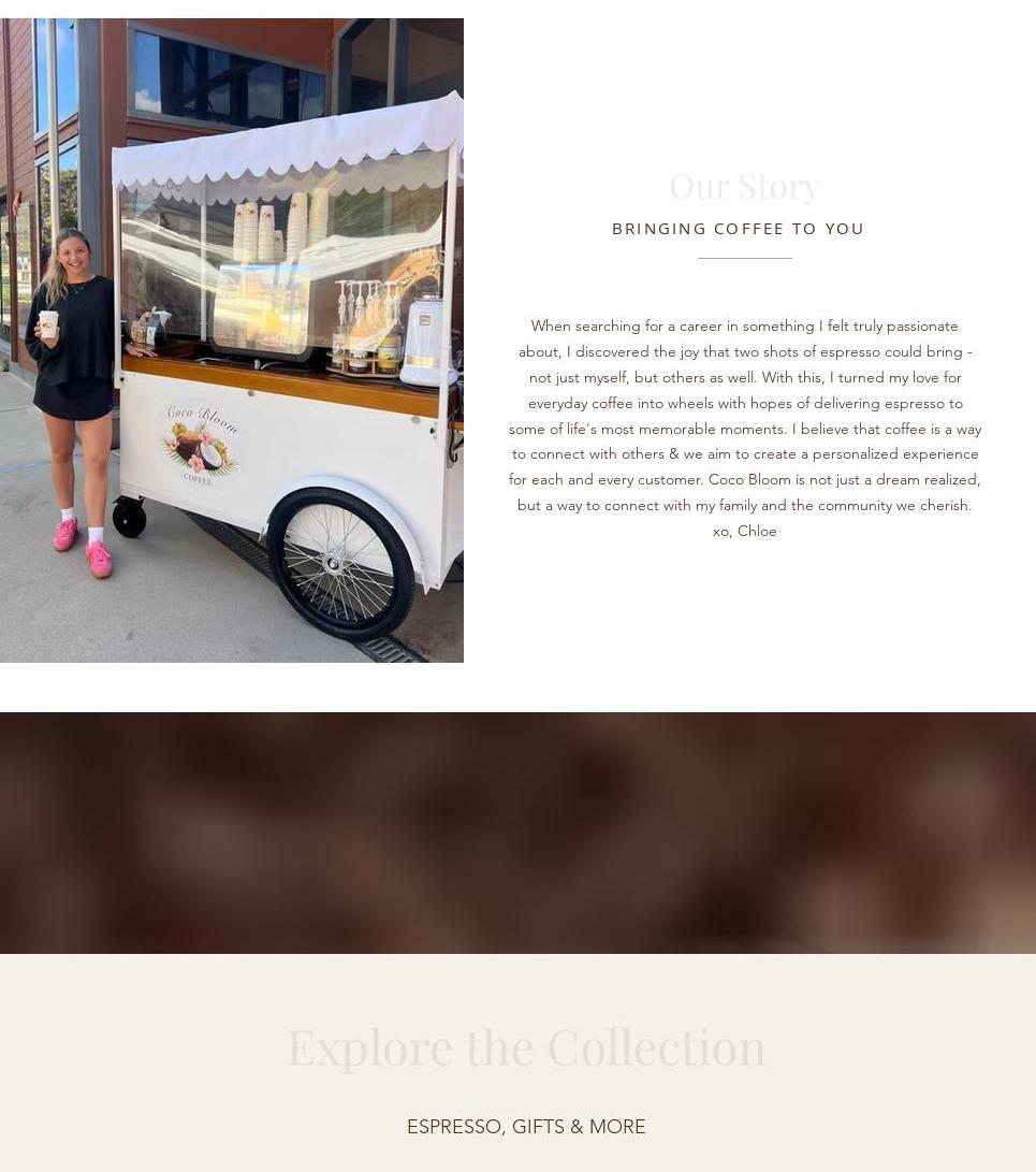 Coco Bloom Coffee Menu