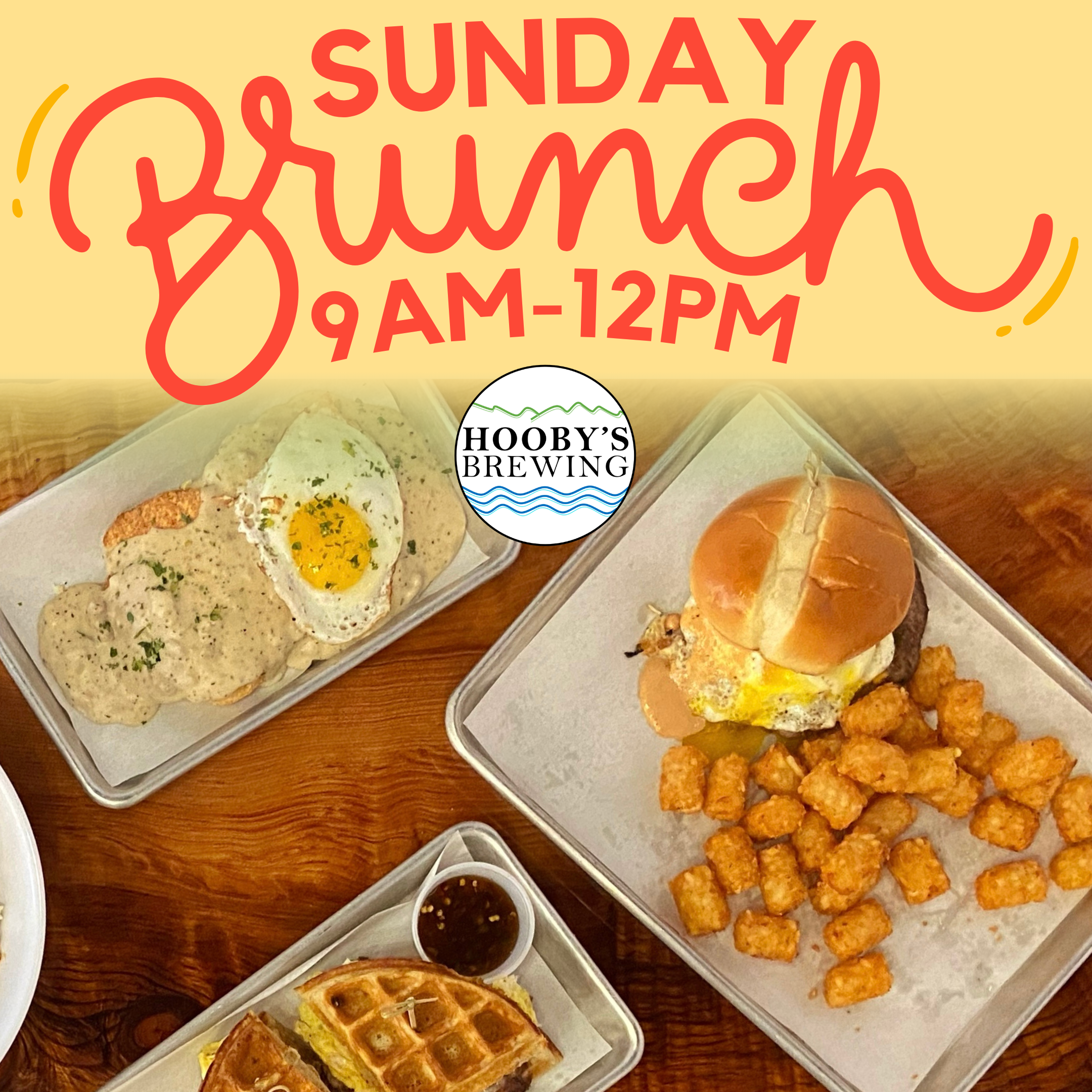 Hooby's Brewing Farm Menu