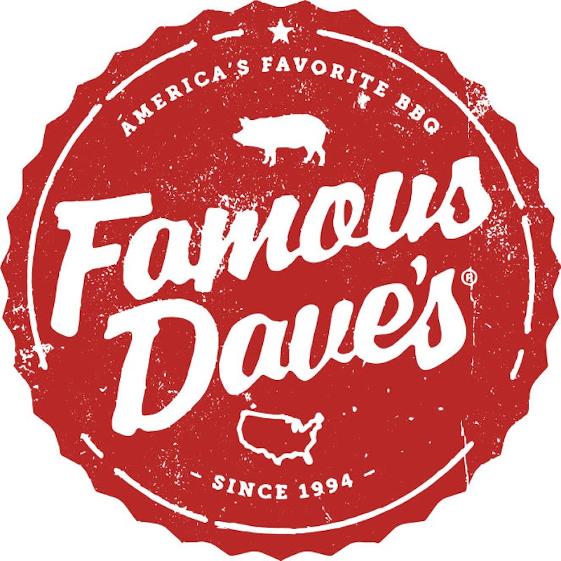 Famous Dave's Bar-B-Que - Delivery Only Menu