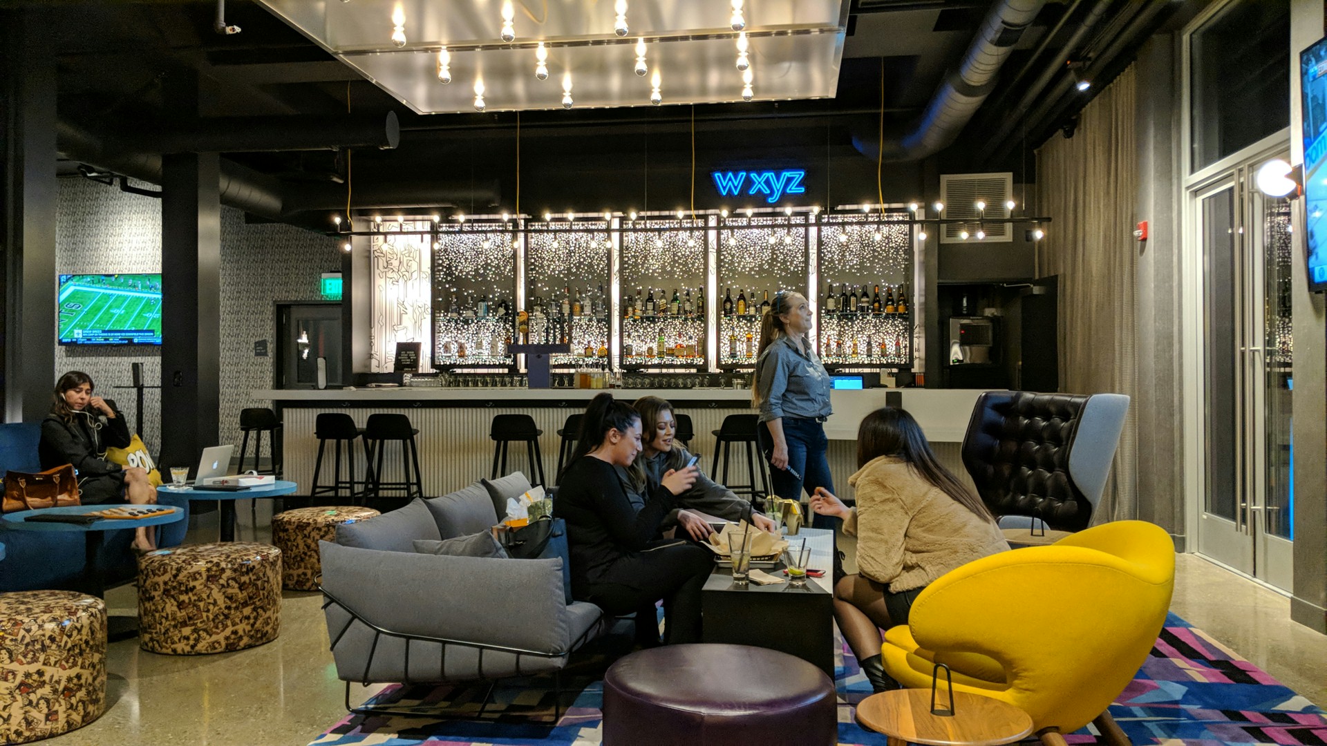 W XYZ Bar Menu