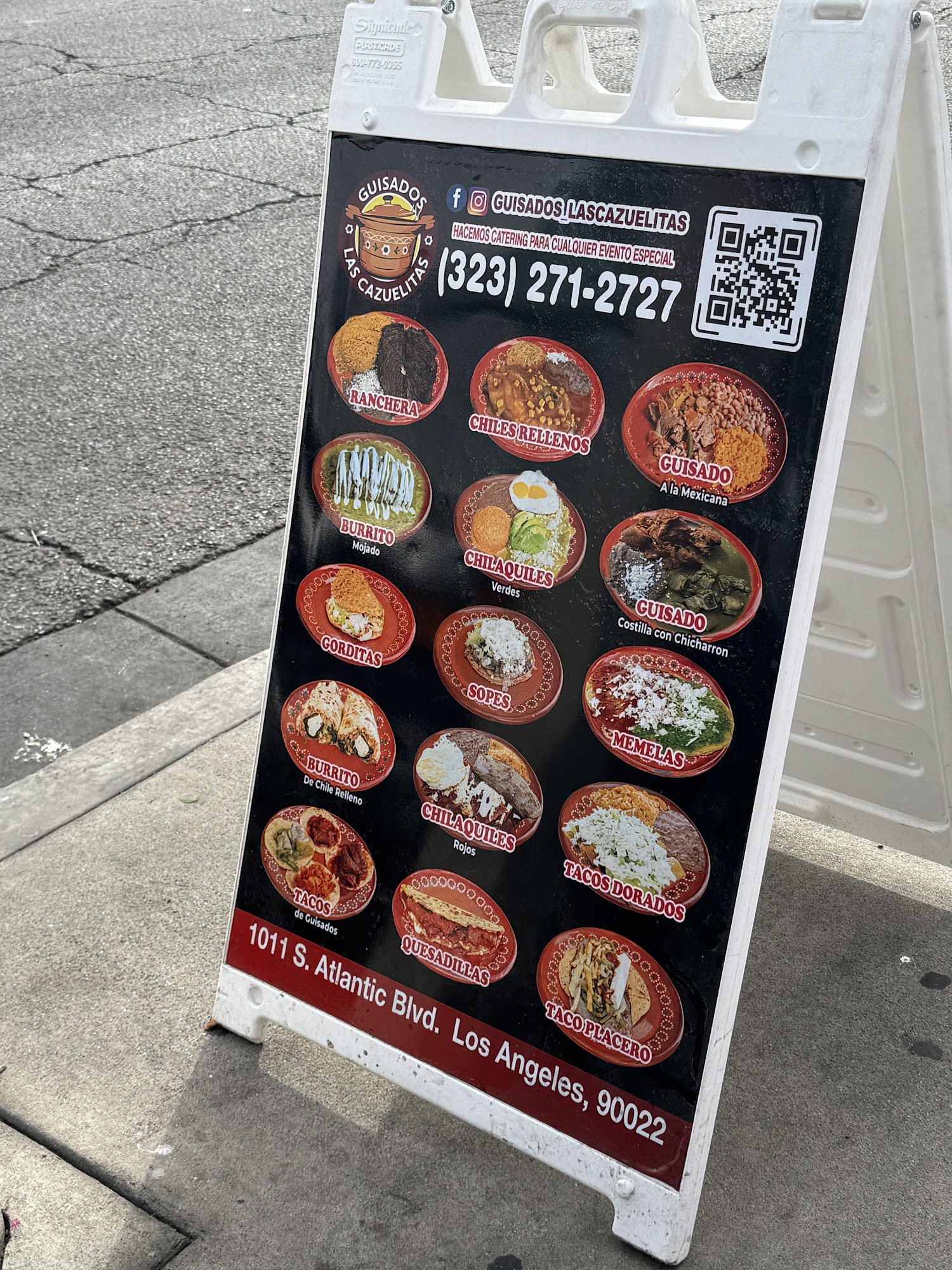 Guisados Las Cazuelitas Menu