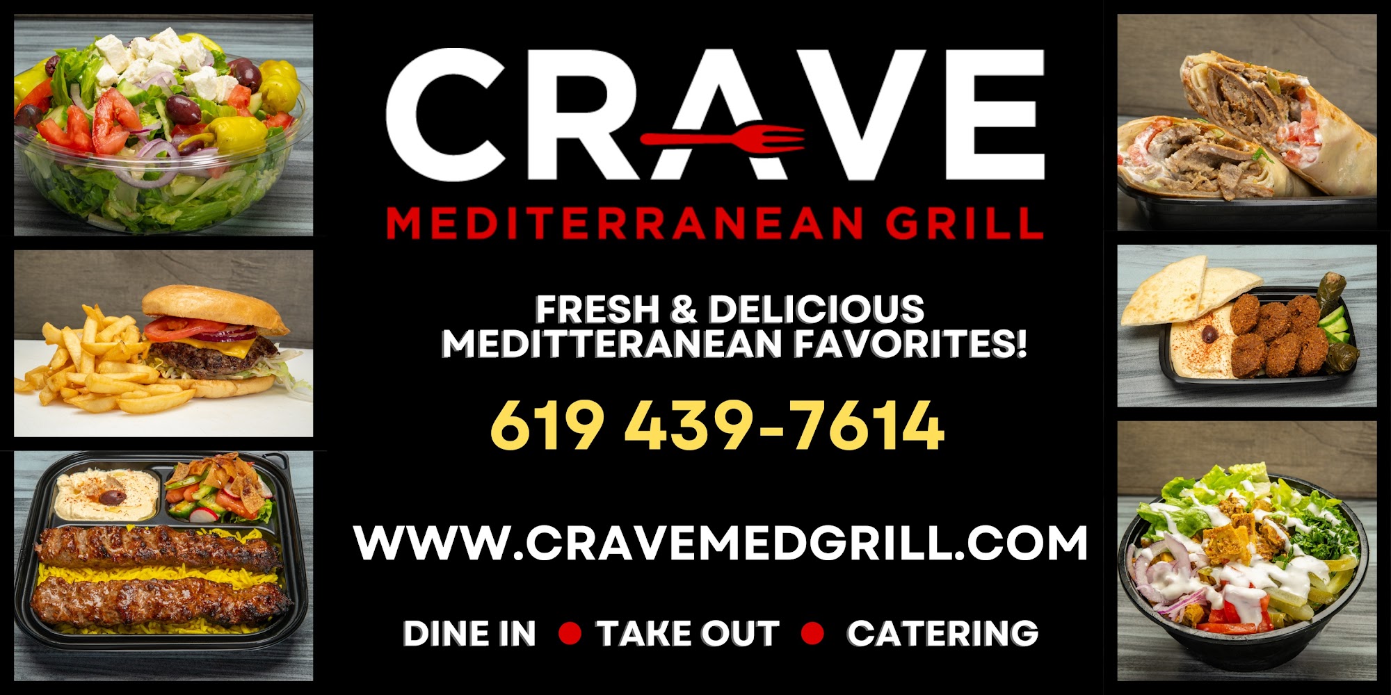 CRAVE Mediterranean Grill El Cajon