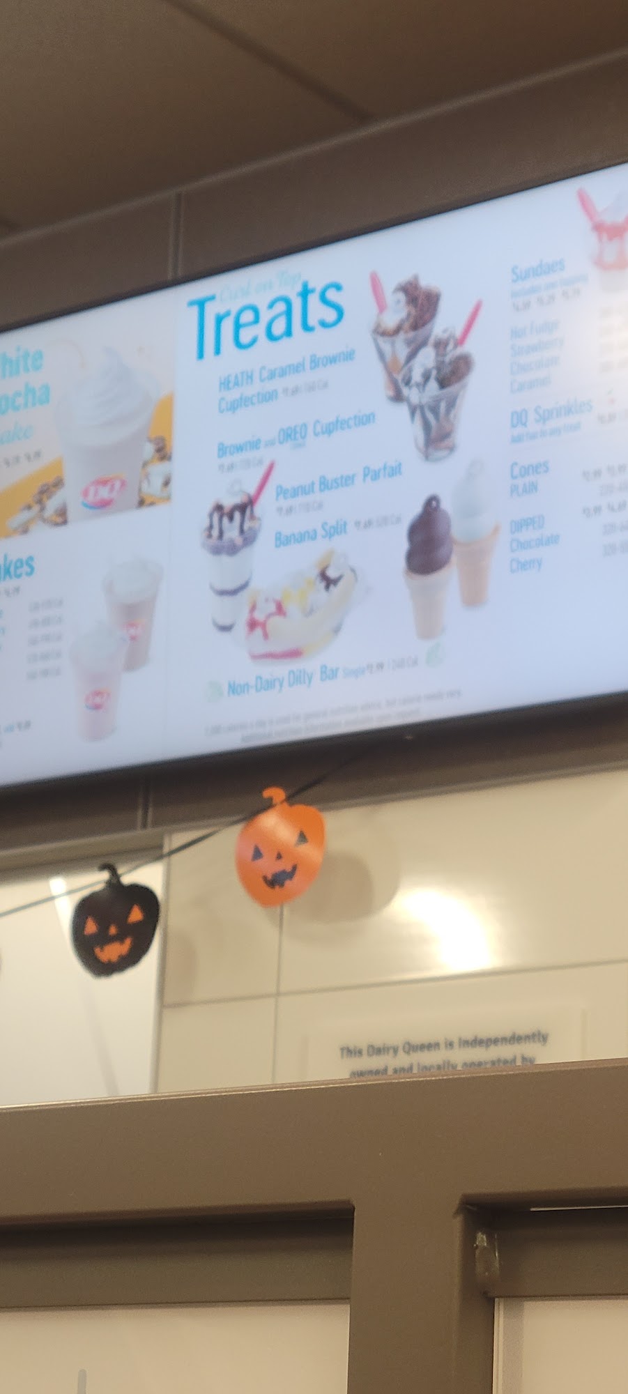 Dairy Queen Grill & Chill Menu