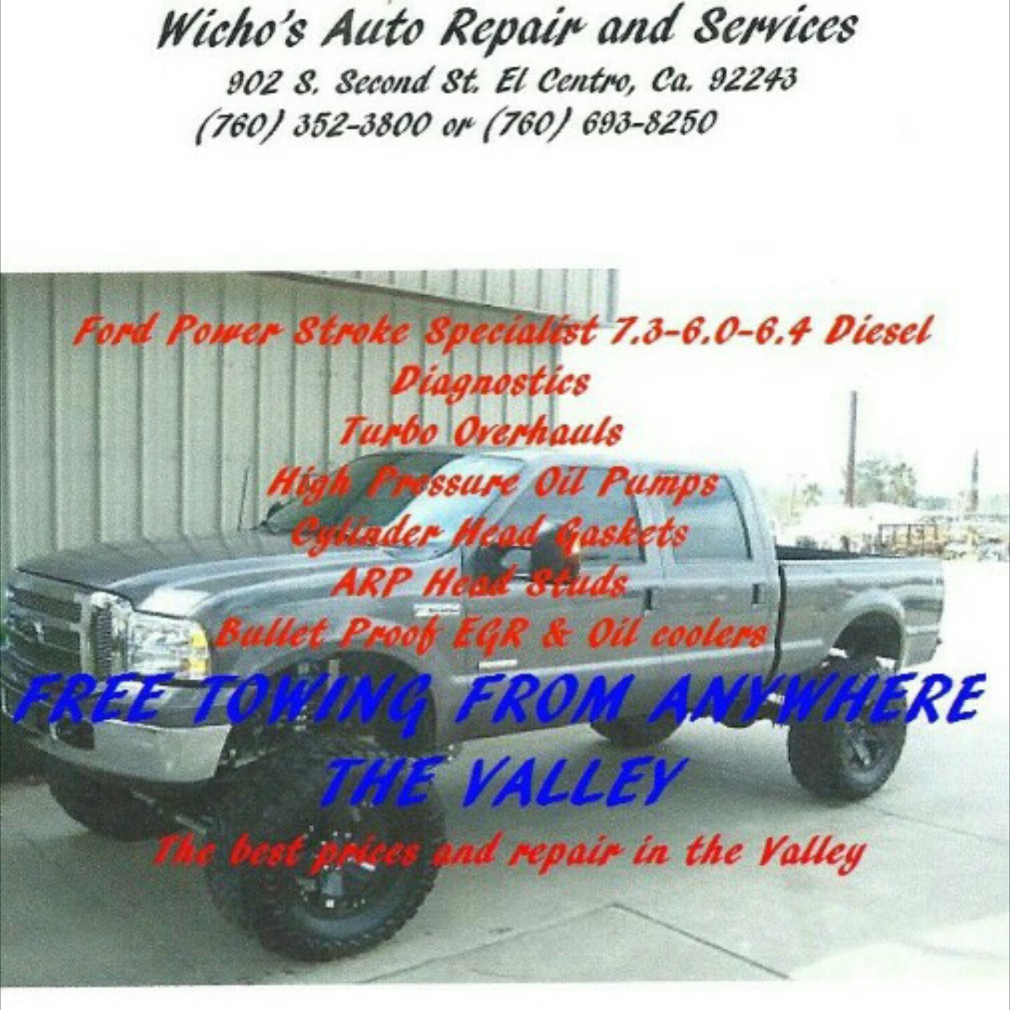 Wichos Auto Repair El Centro