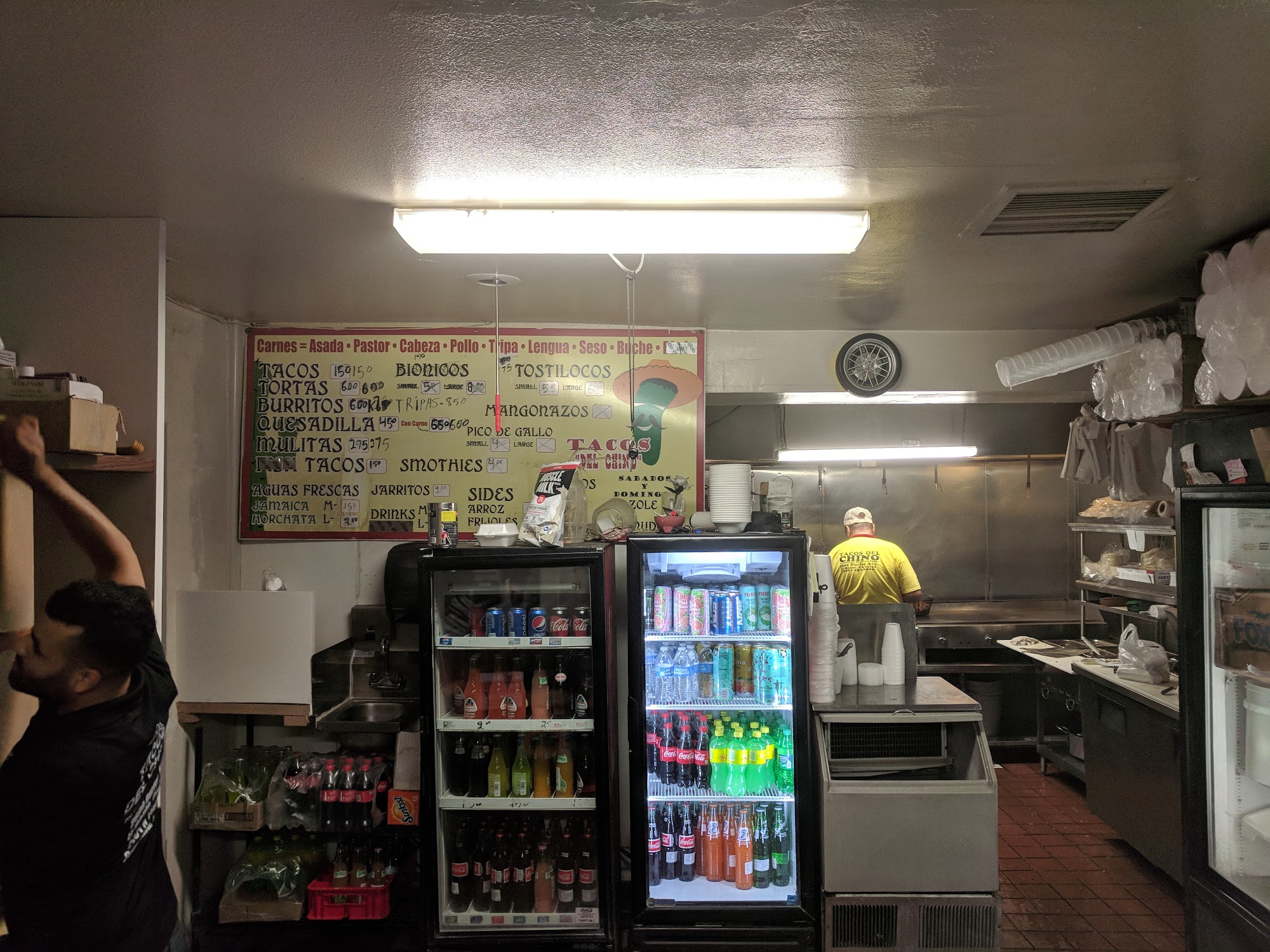 Tacos Del Chino Menu