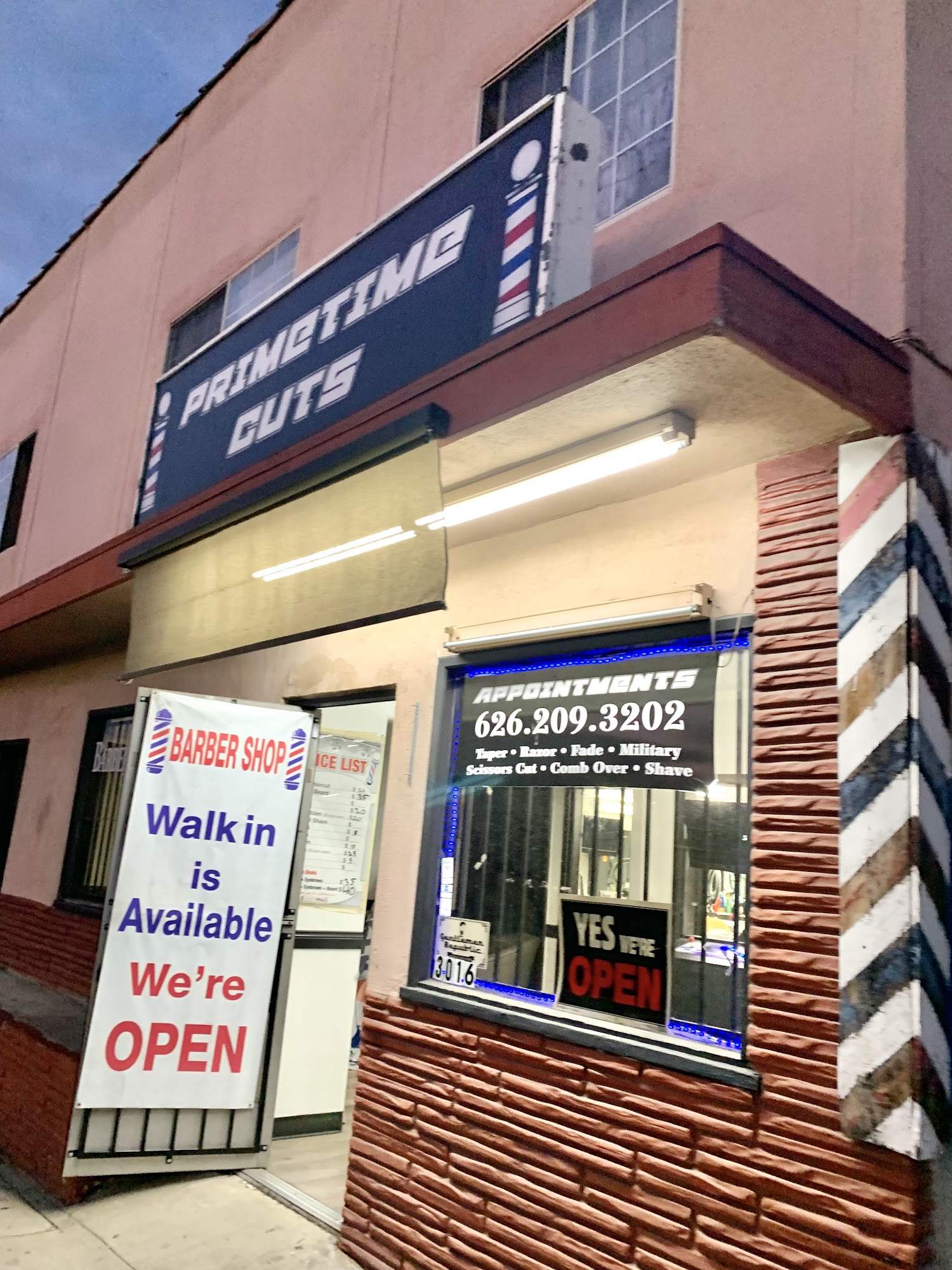 Primetime Cuts 3016 Tyler Ave, El Monte California 91731