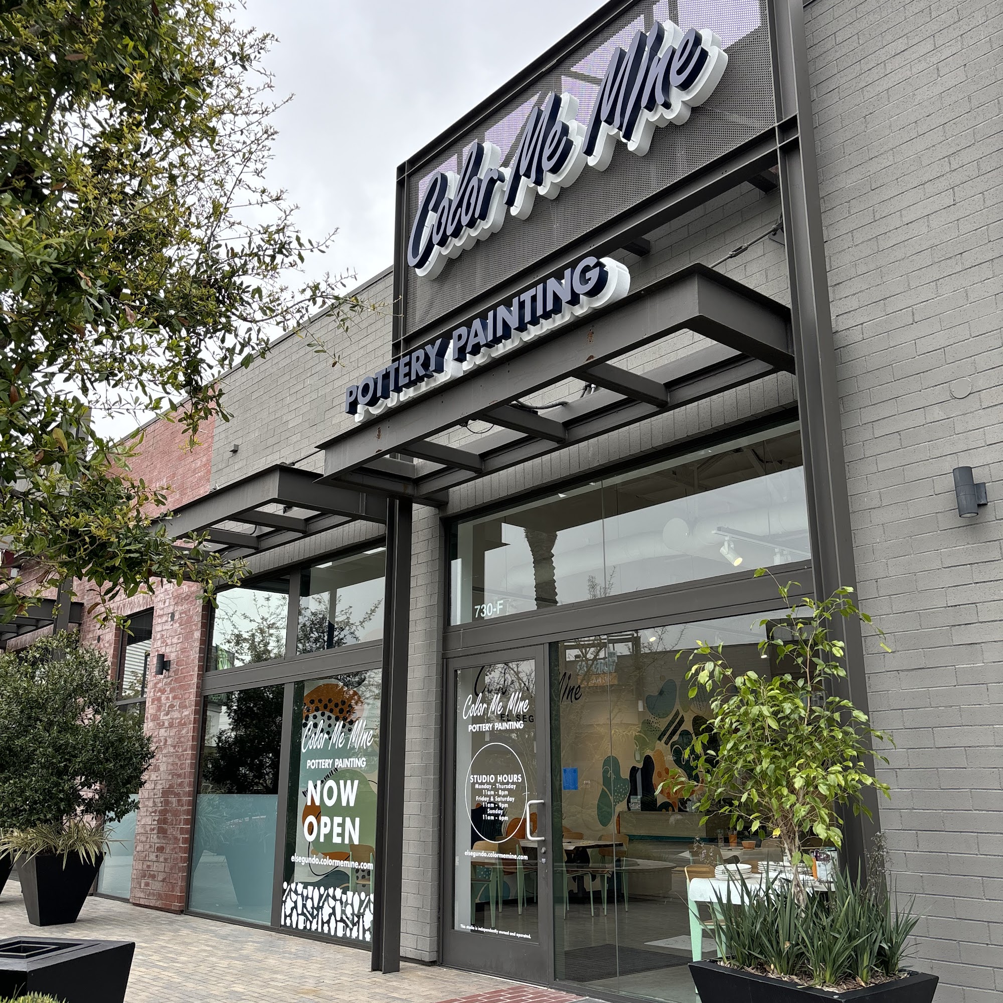 Color Me Mine 730 S Allied Way Suite F, El Segundo California 90245