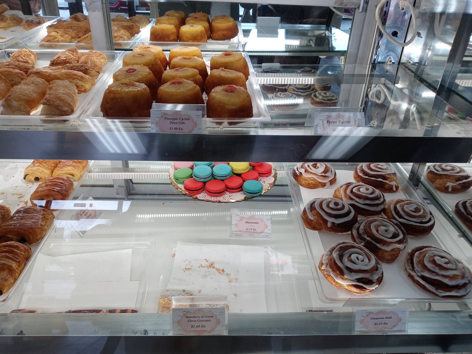 Maria's Gourmet Pastries Menu