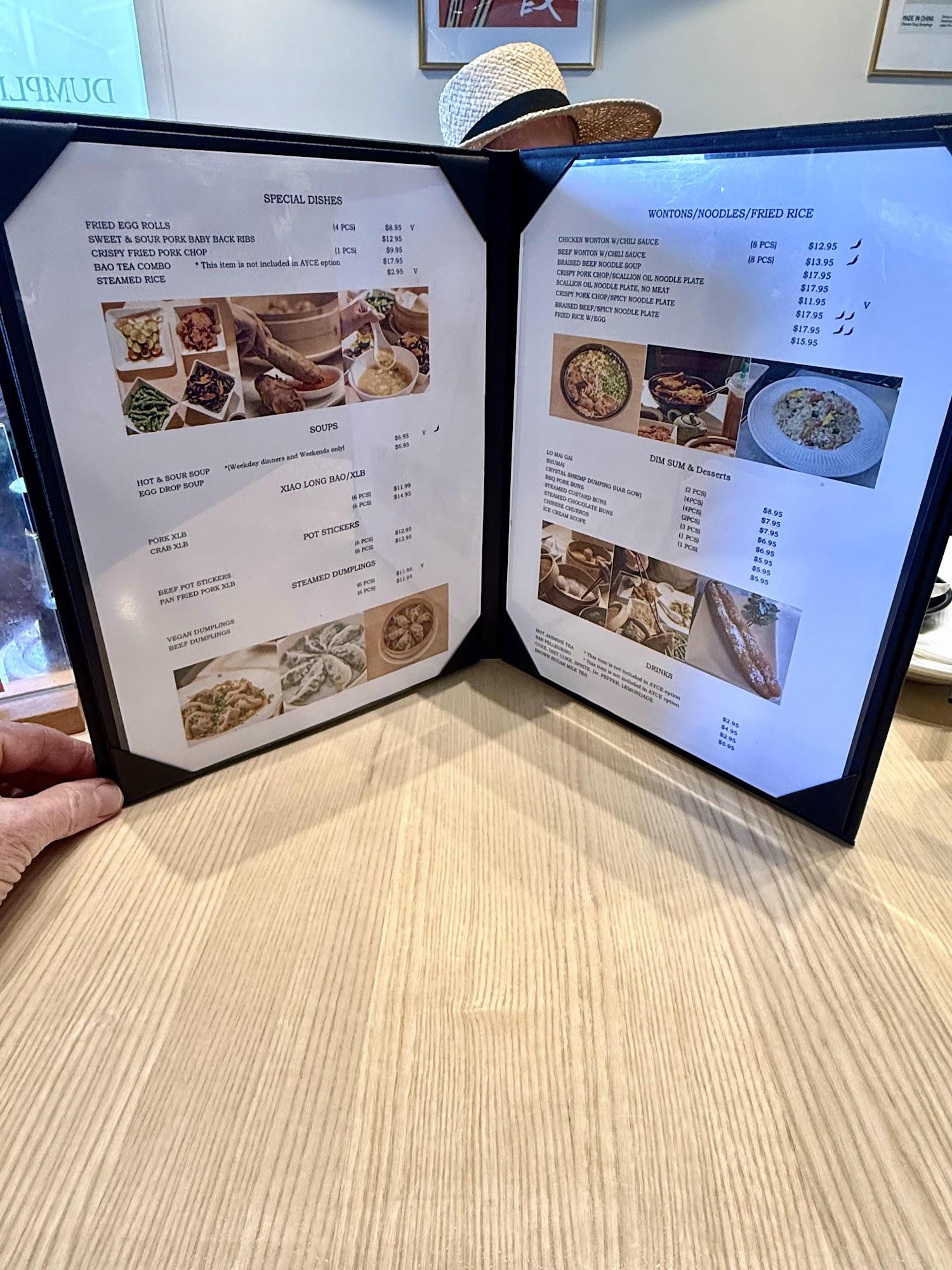 Dumpling Bar Chinese Restaurant Menu