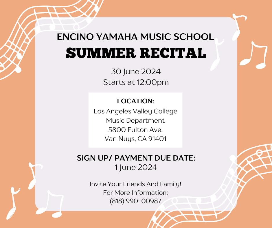 Encino Yamaha Music School