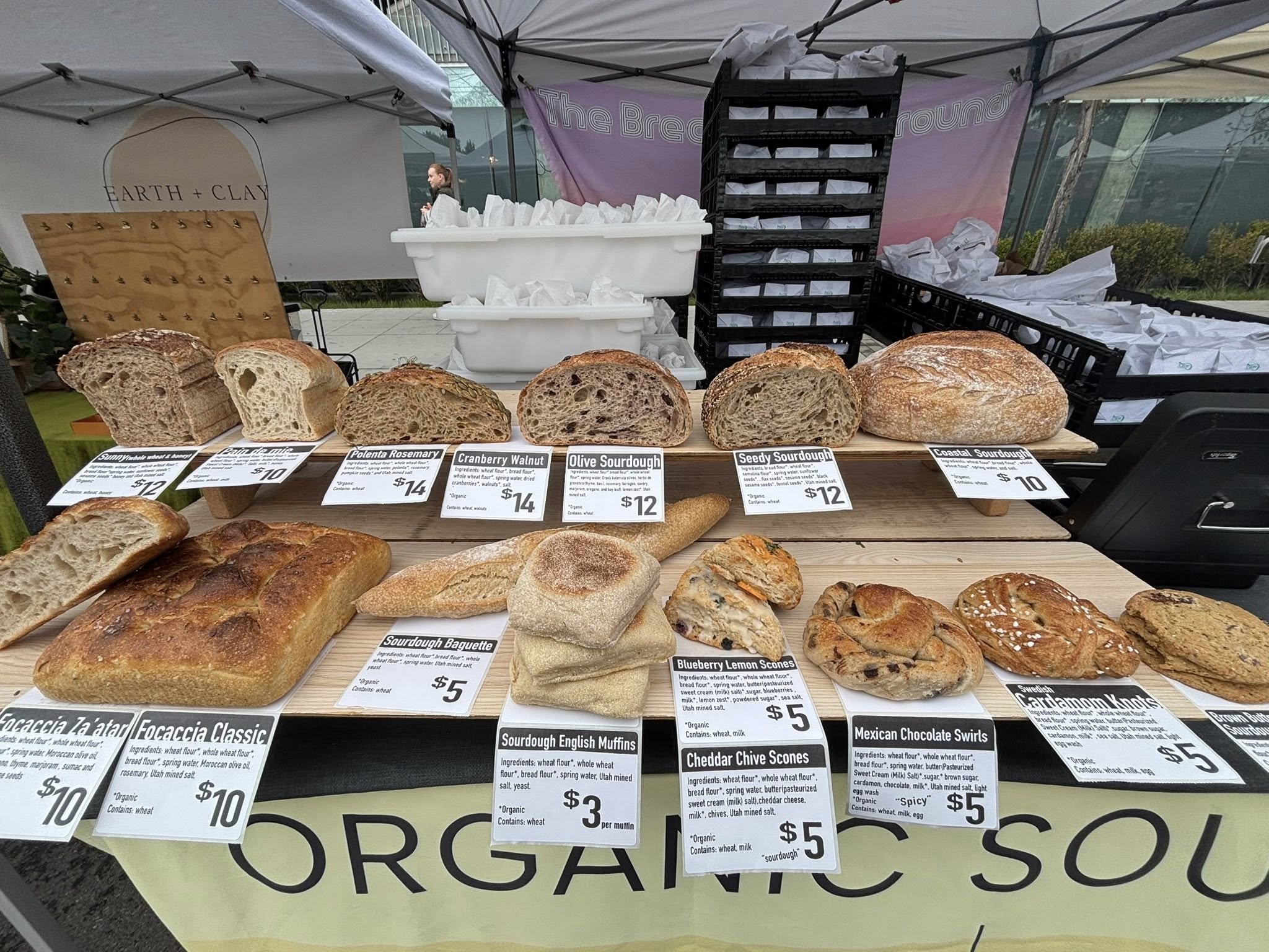 The Bread Underground Menu