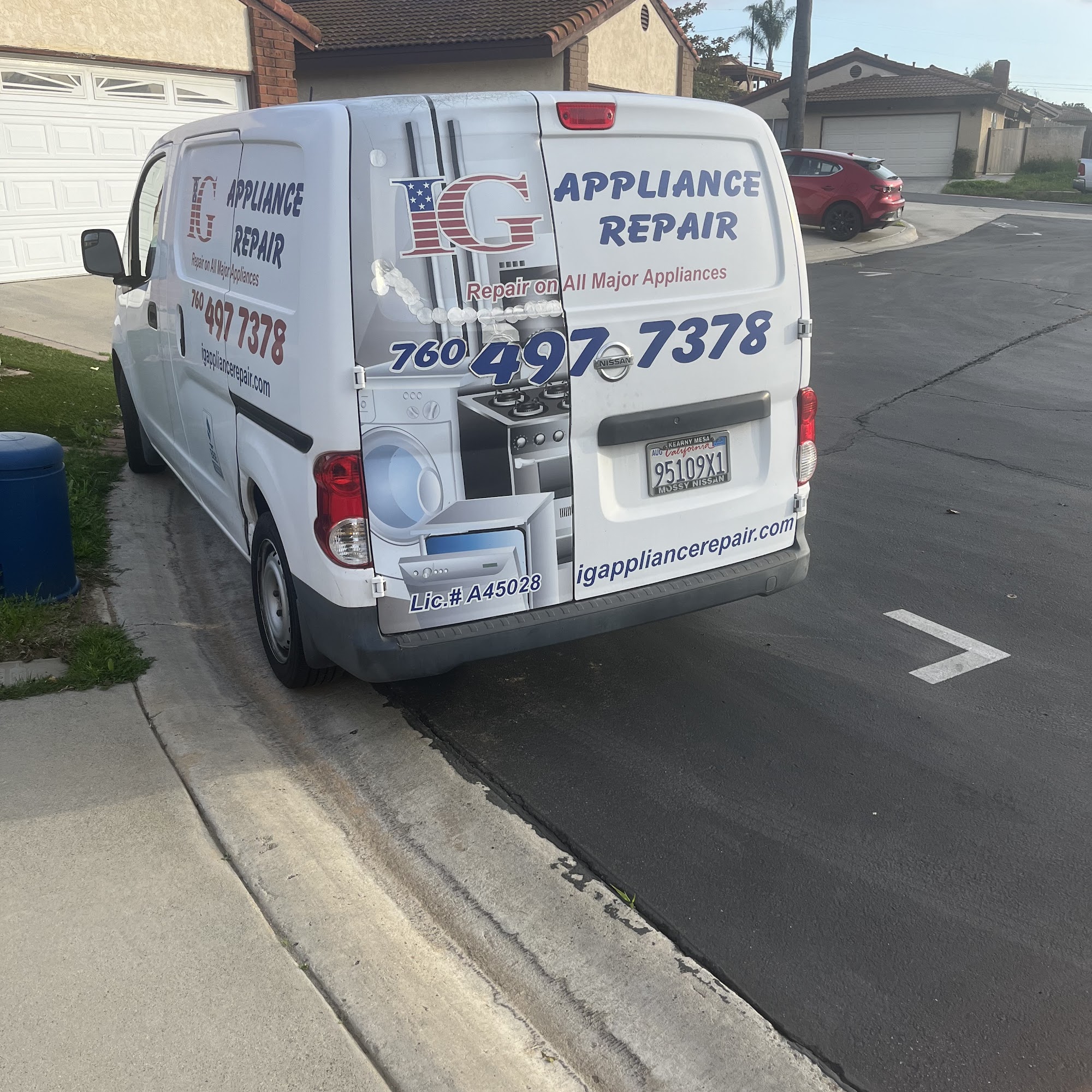 IG Appliance Repair Escondido