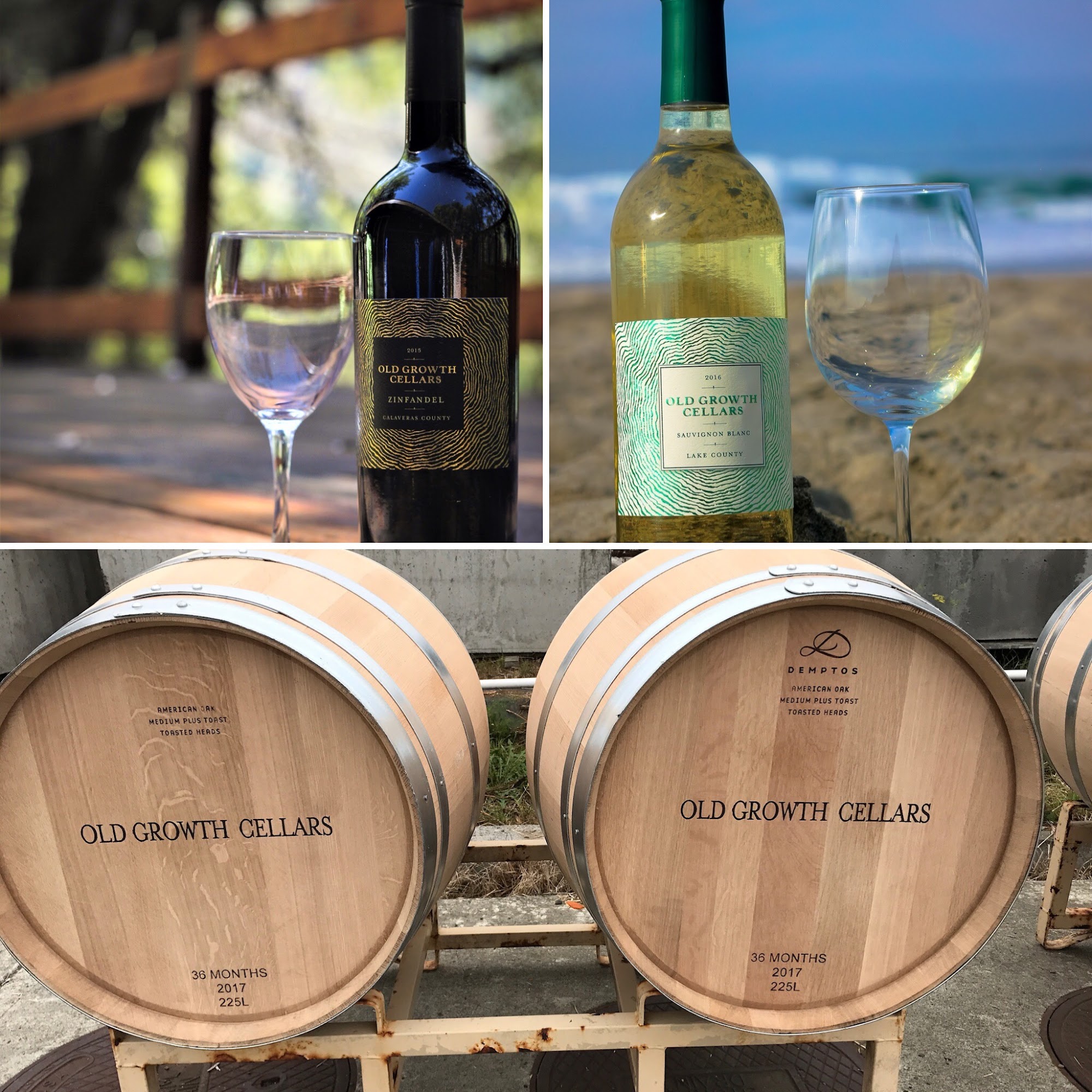 Old Growth Cellars Menu