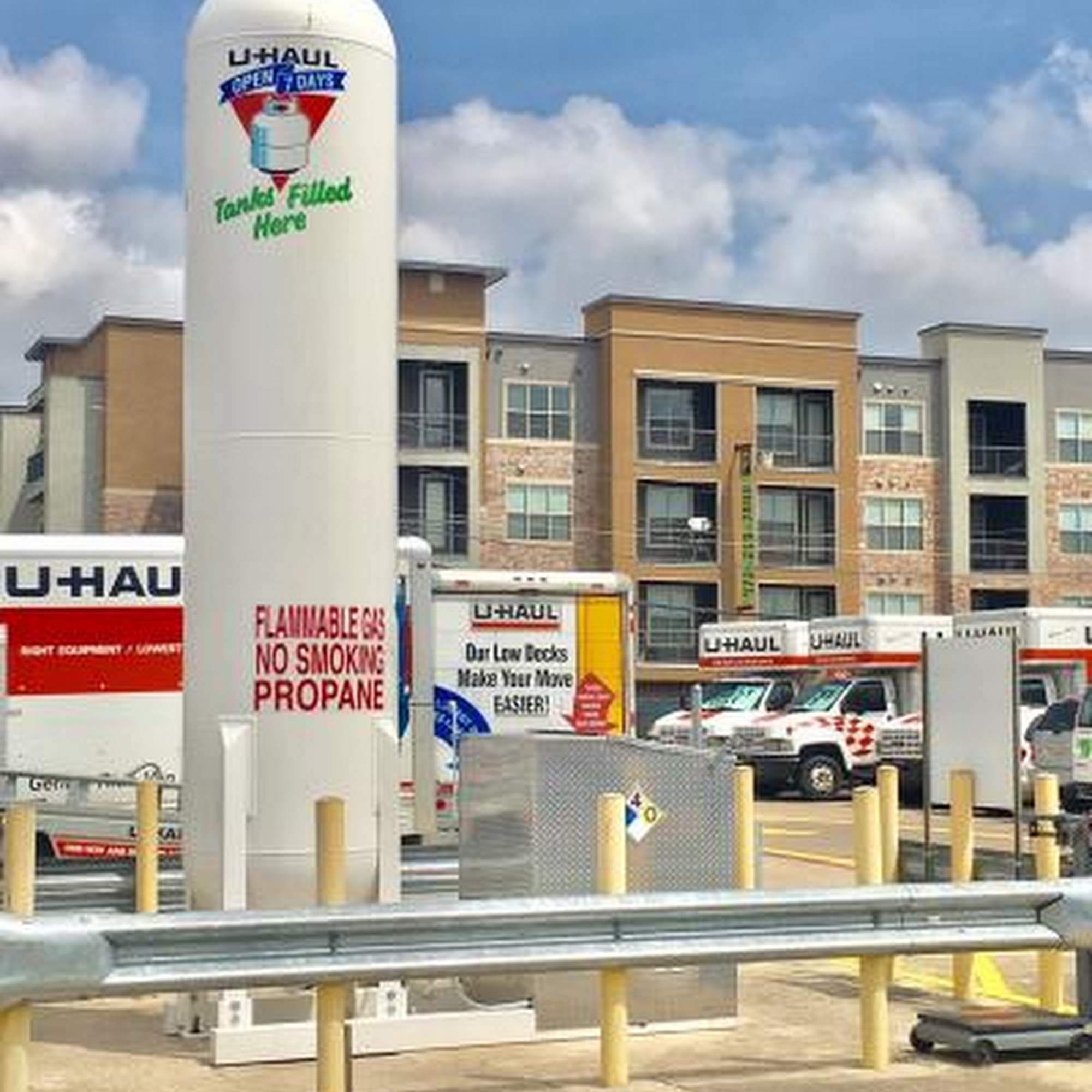Propane Refill at U-Haul