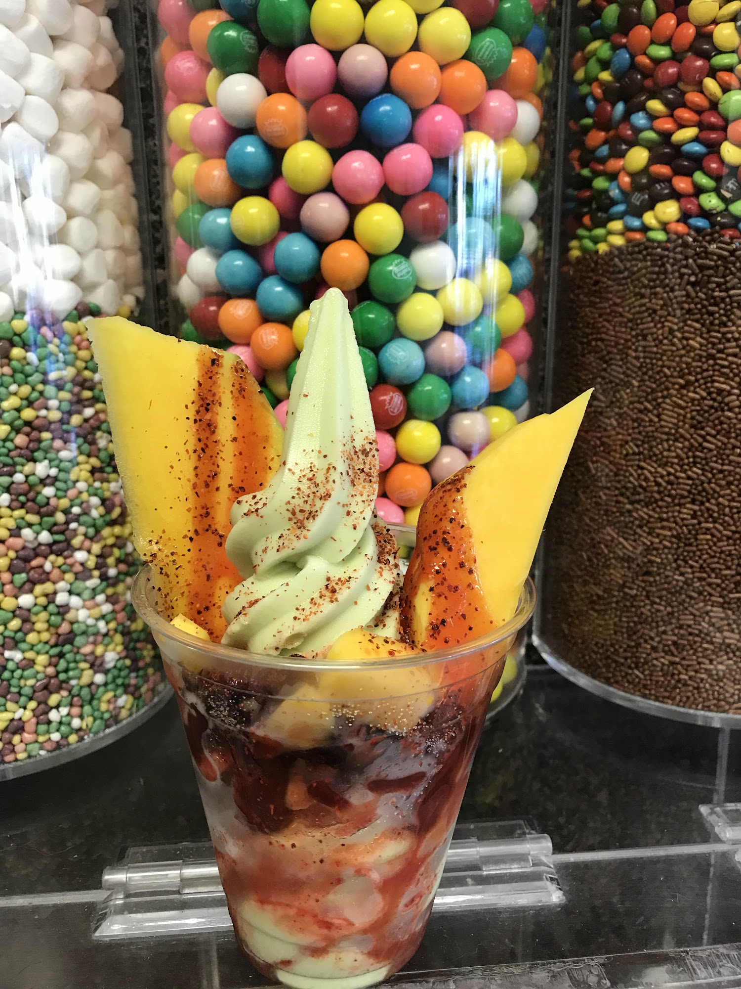 Lickity Split Yogurt Menu