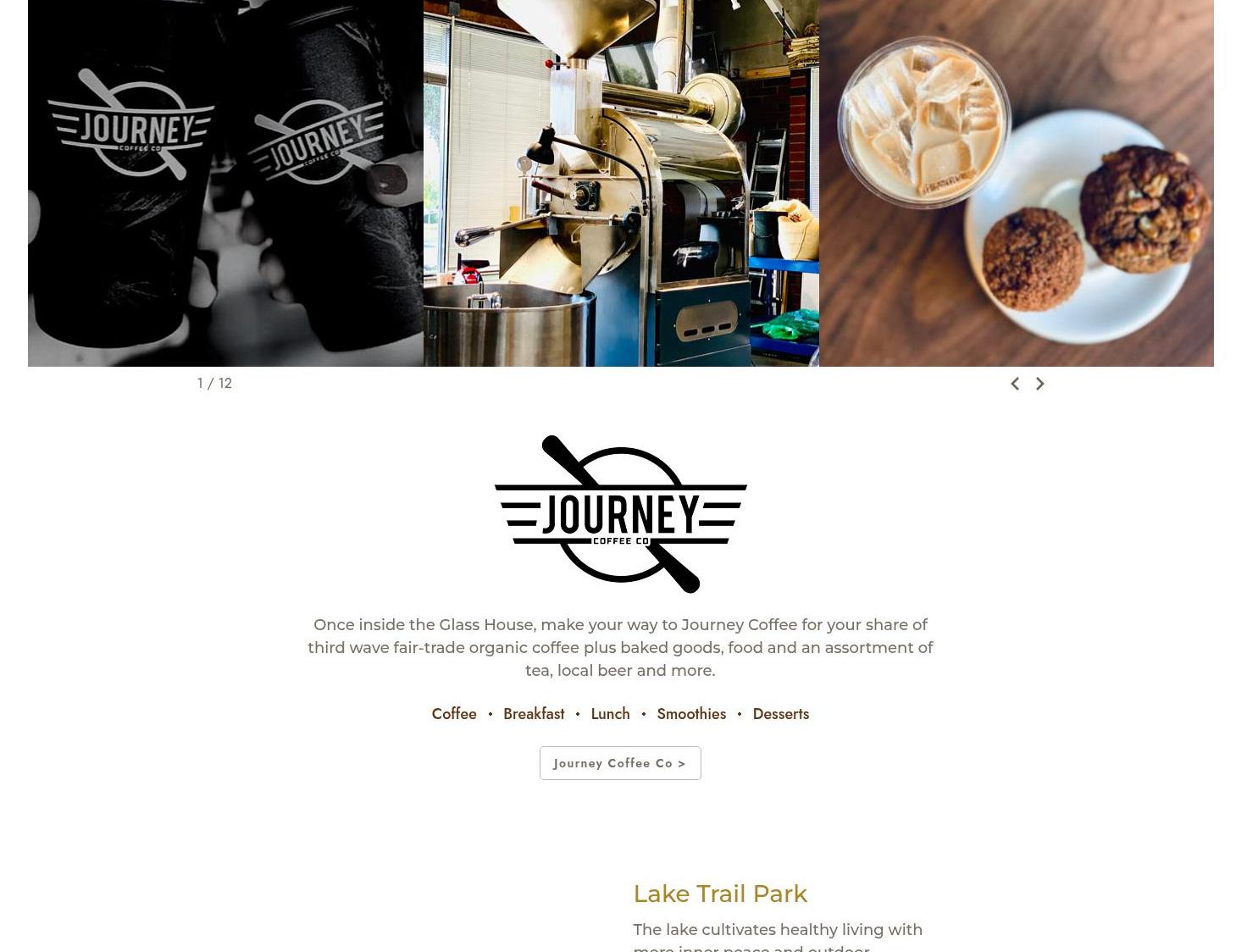 One Lake Menu
