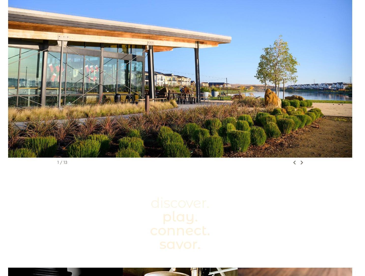 One Lake Menu