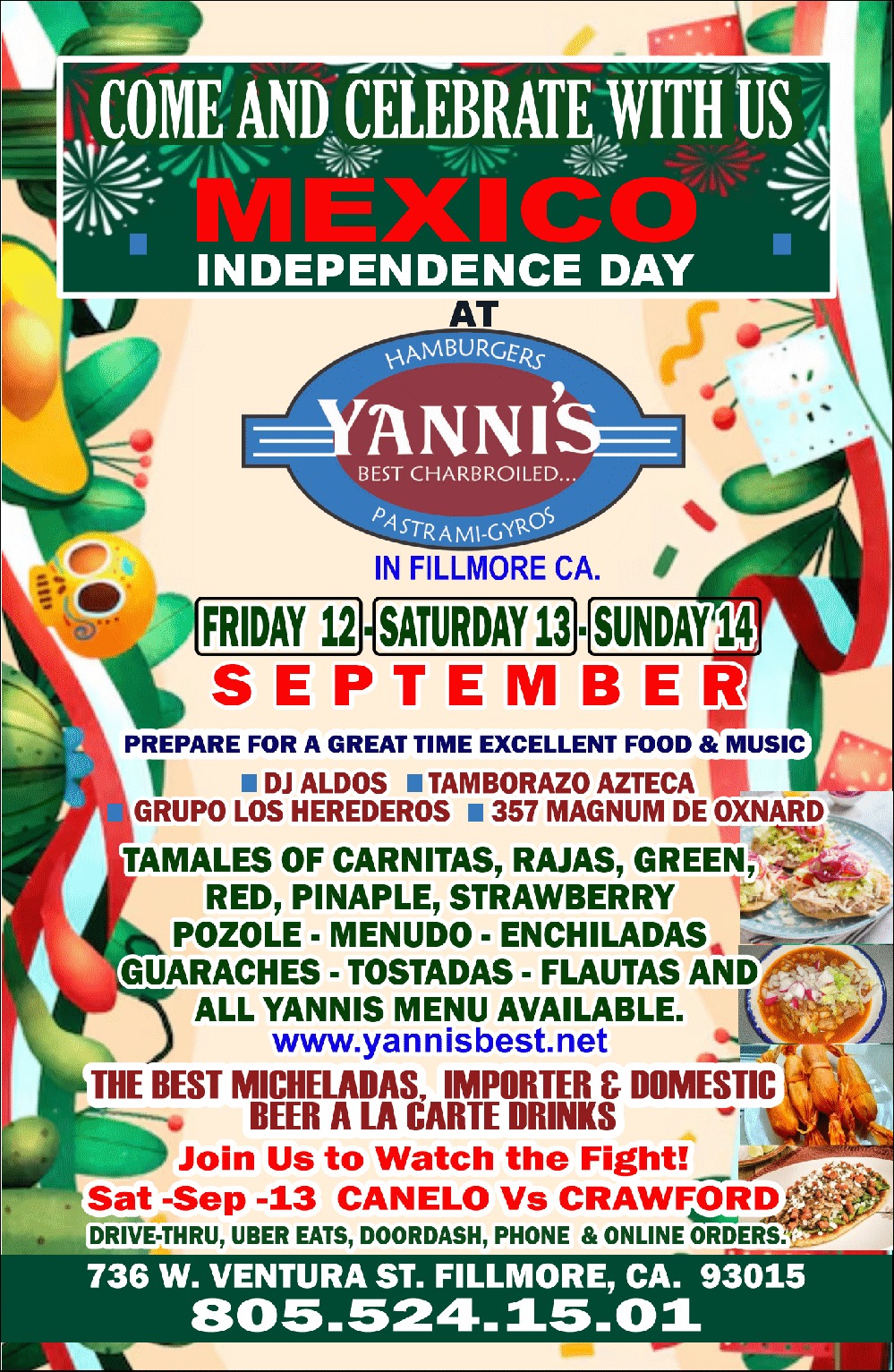 Yanni's Best Charbroiled Fillmore