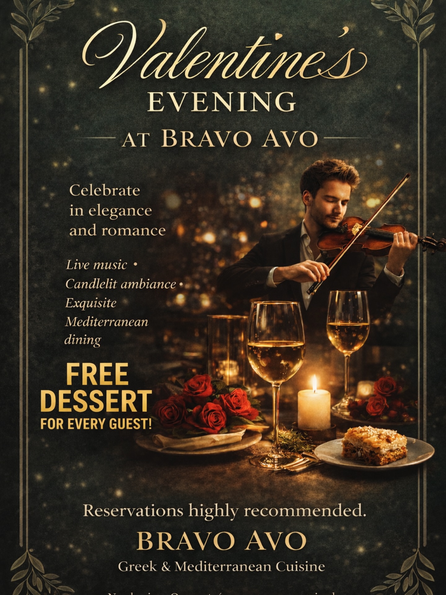 Bravo Avo Mediterranean Cuisine Foothill Ranch