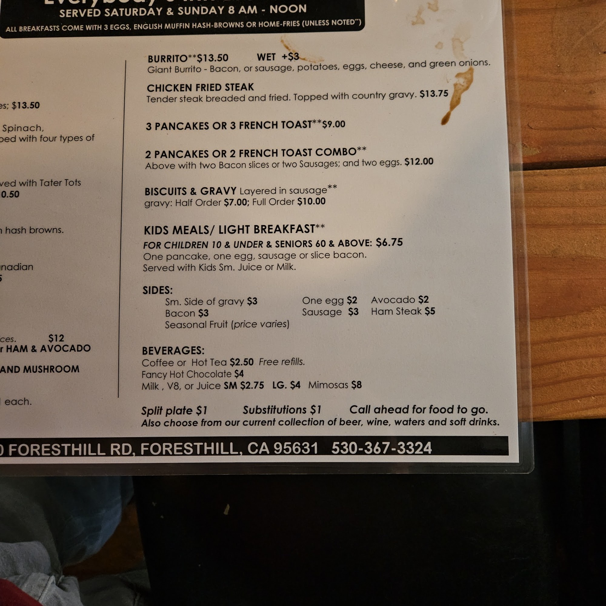 Everybody's Inn Foresthill