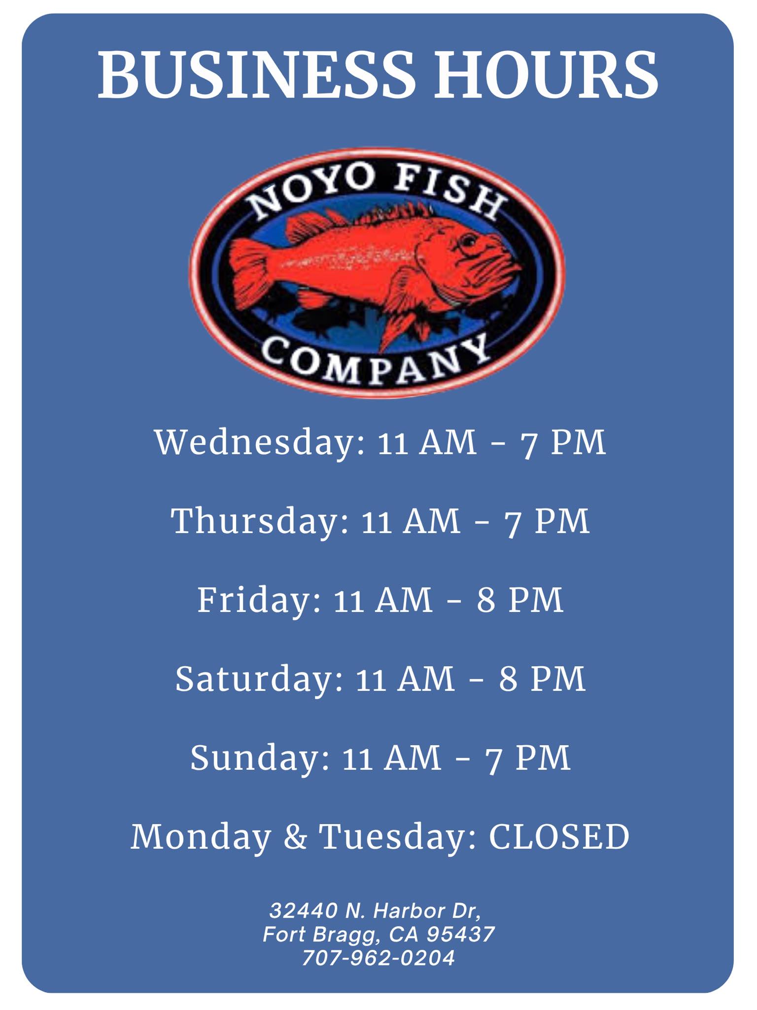 Noyo Fish Company Fort Bragg
