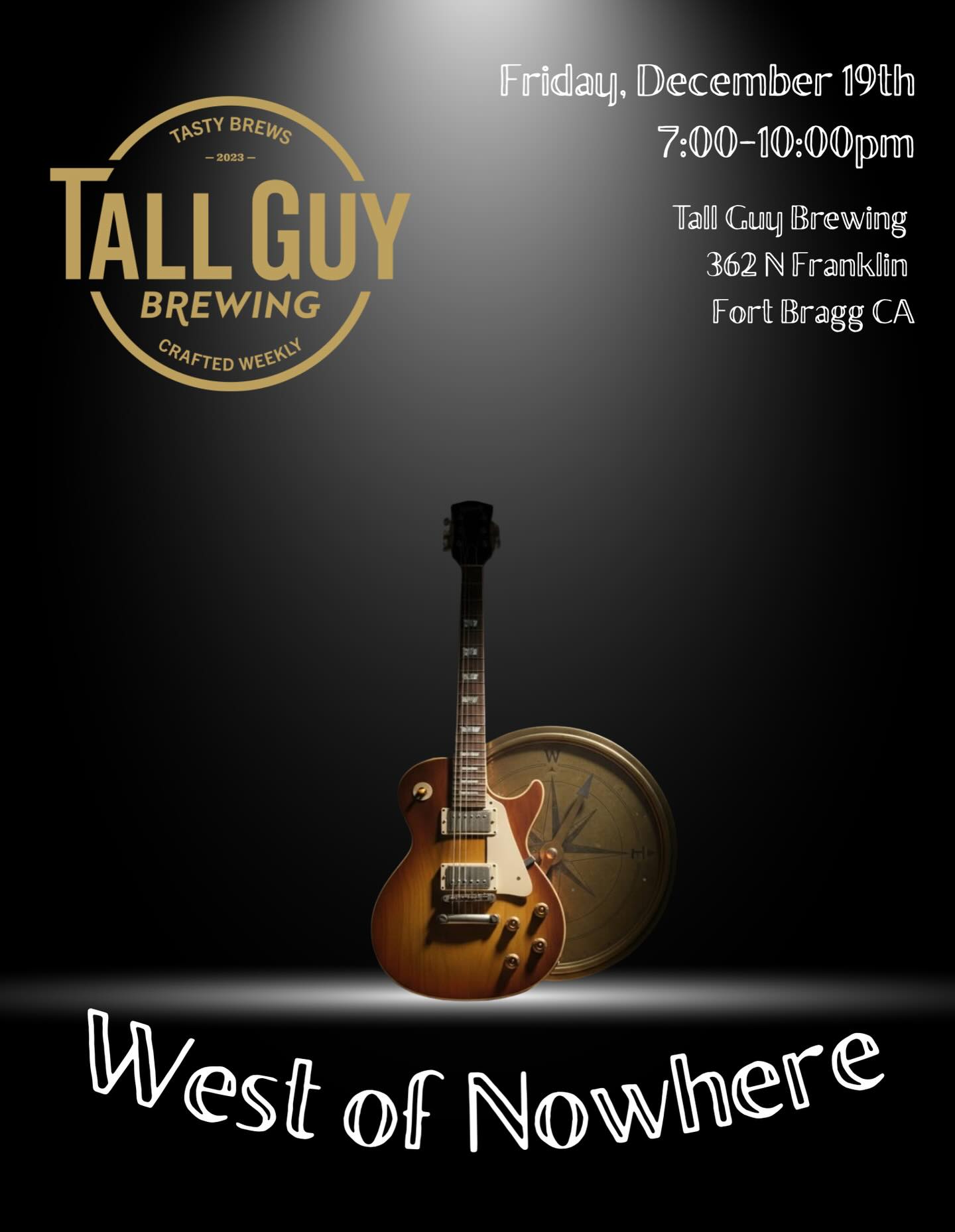 Tall Guy Brewing Fort Bragg