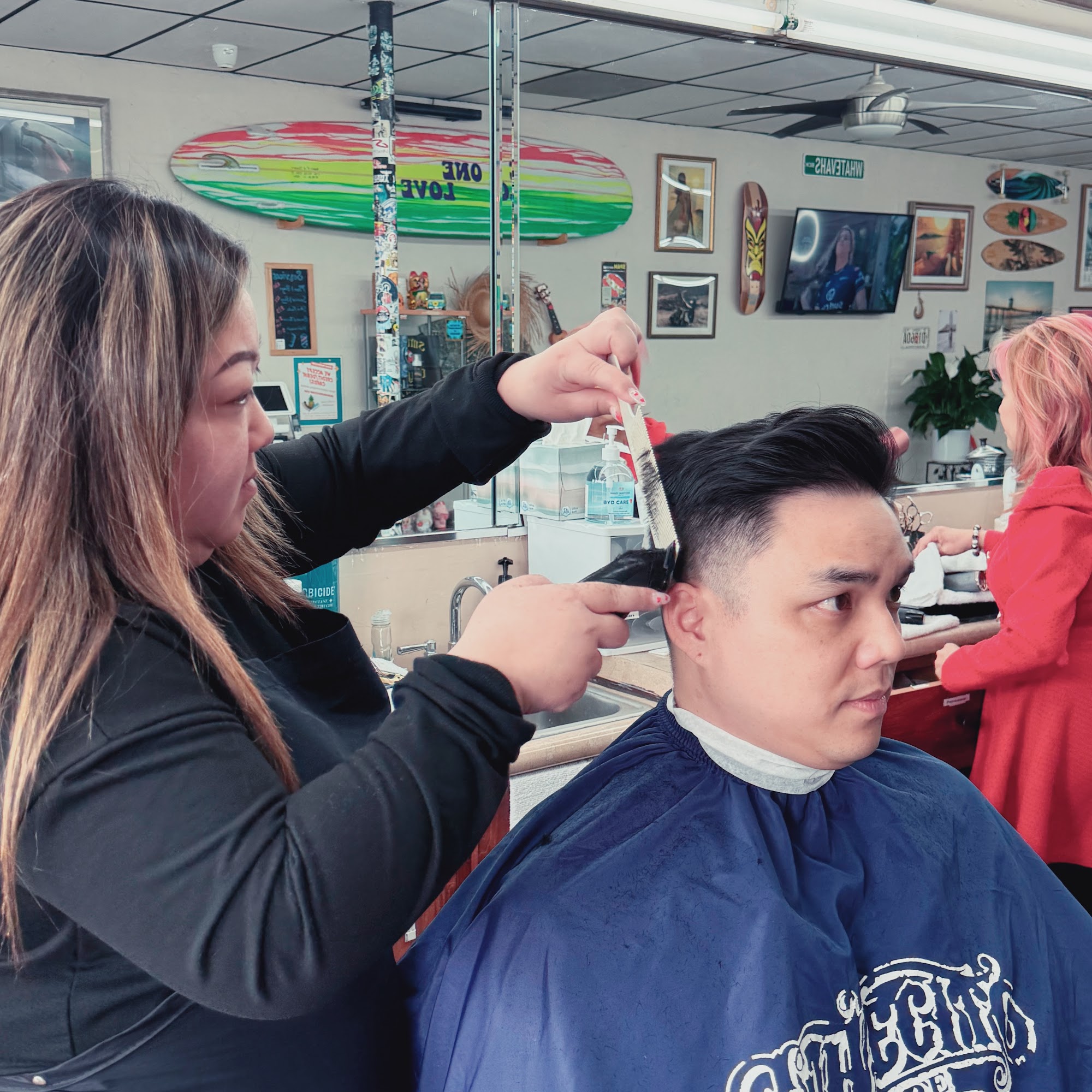 Ohana Barbershop Fountain Valley 17036 Magnolia St, Fountain Valley California 17036