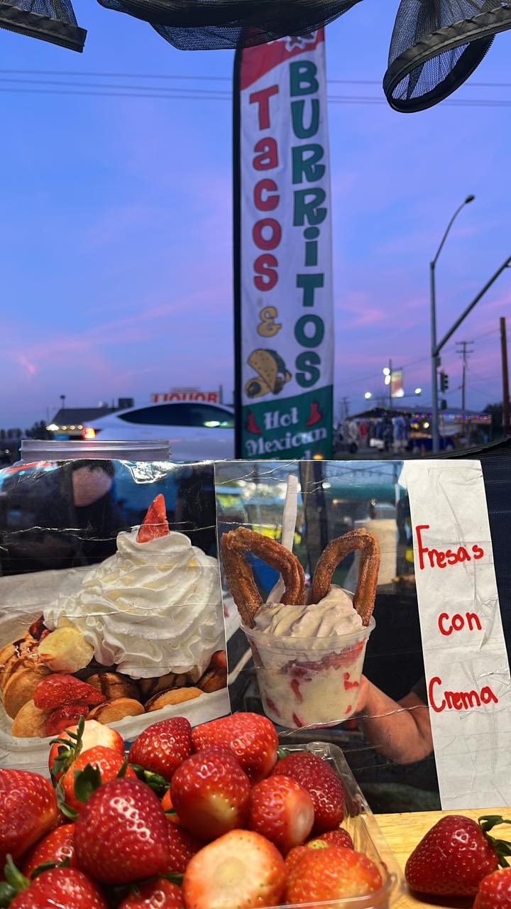 Churros y Plátanos fritos