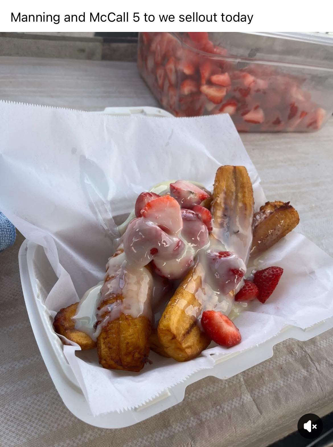 Churros y Plátanos fritos