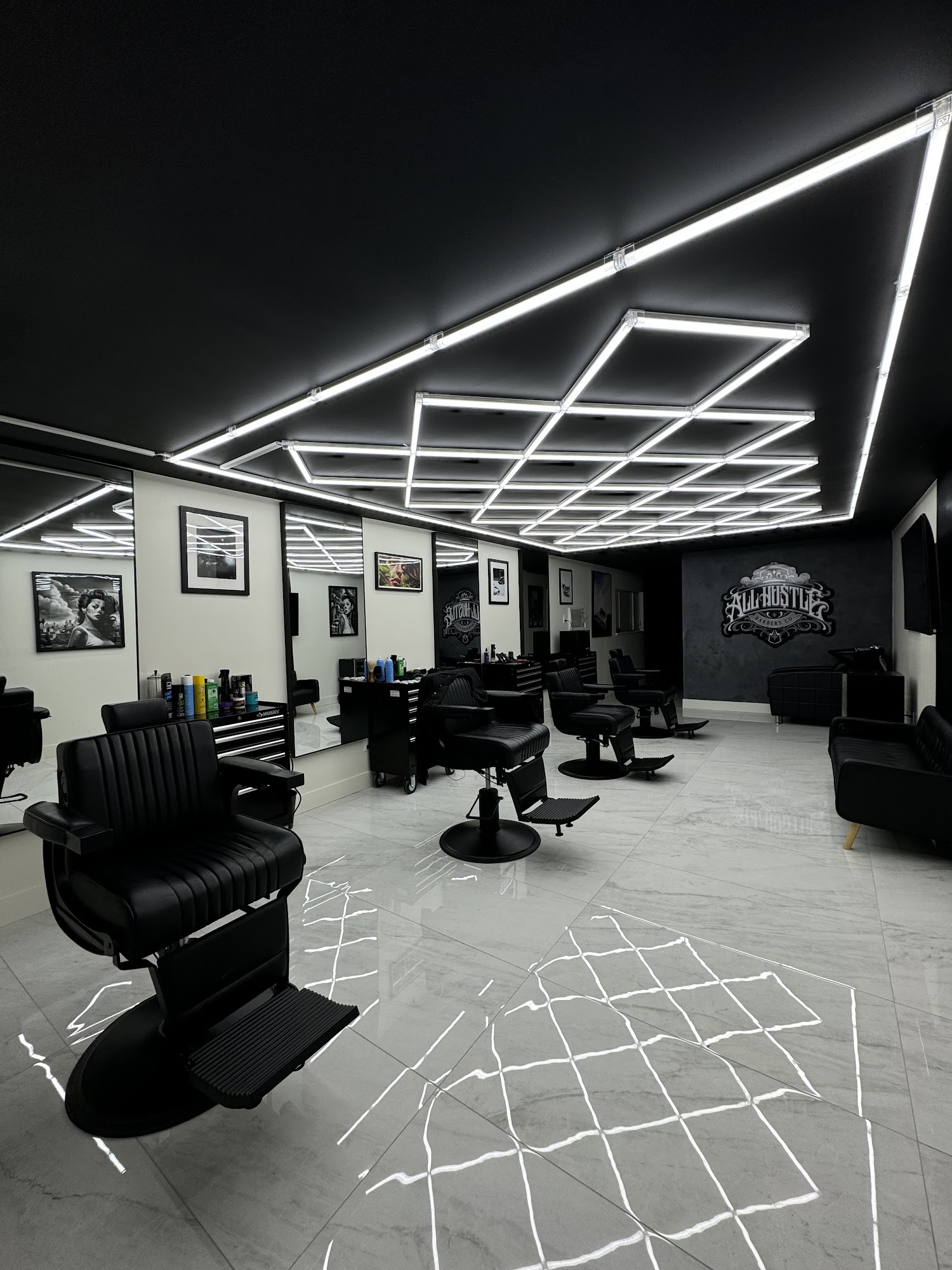 all hustle barbers co 4878 Thornton Ave, Fremont California 94536
