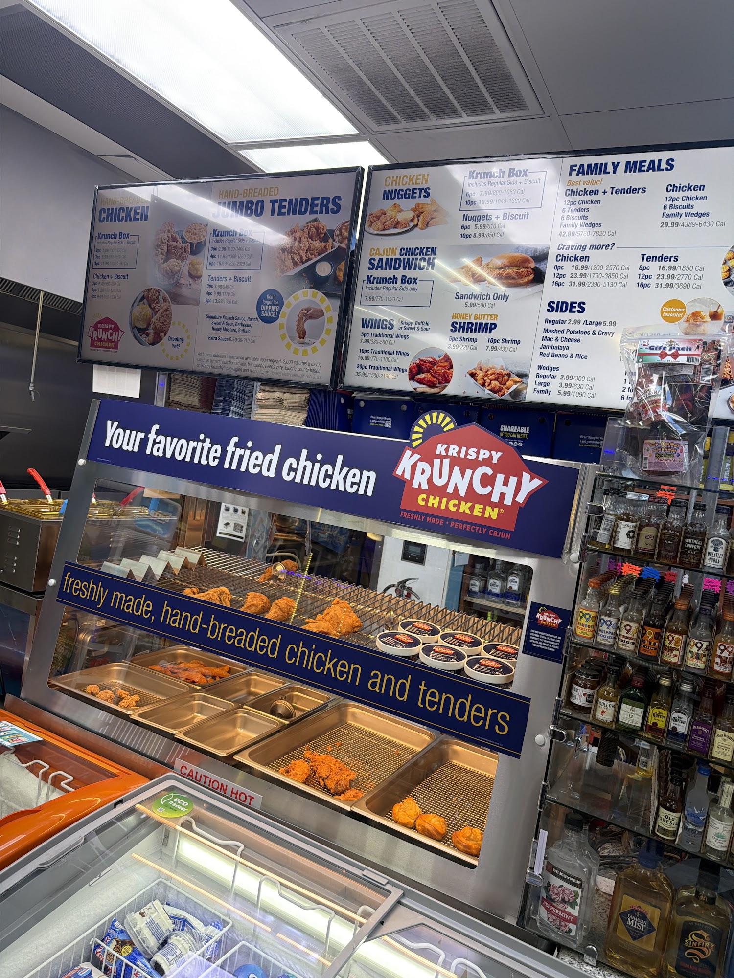 Krispy Krunchy Chicken Menu