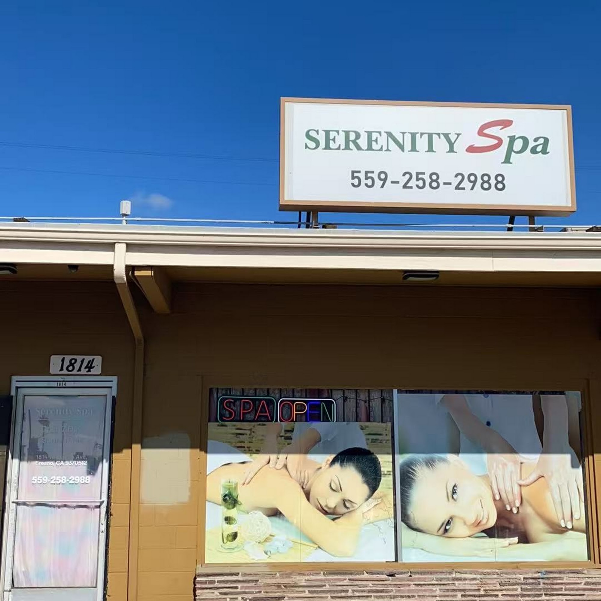 Serenity Spa 1814 W Clinton Ave, Fresno California 93705