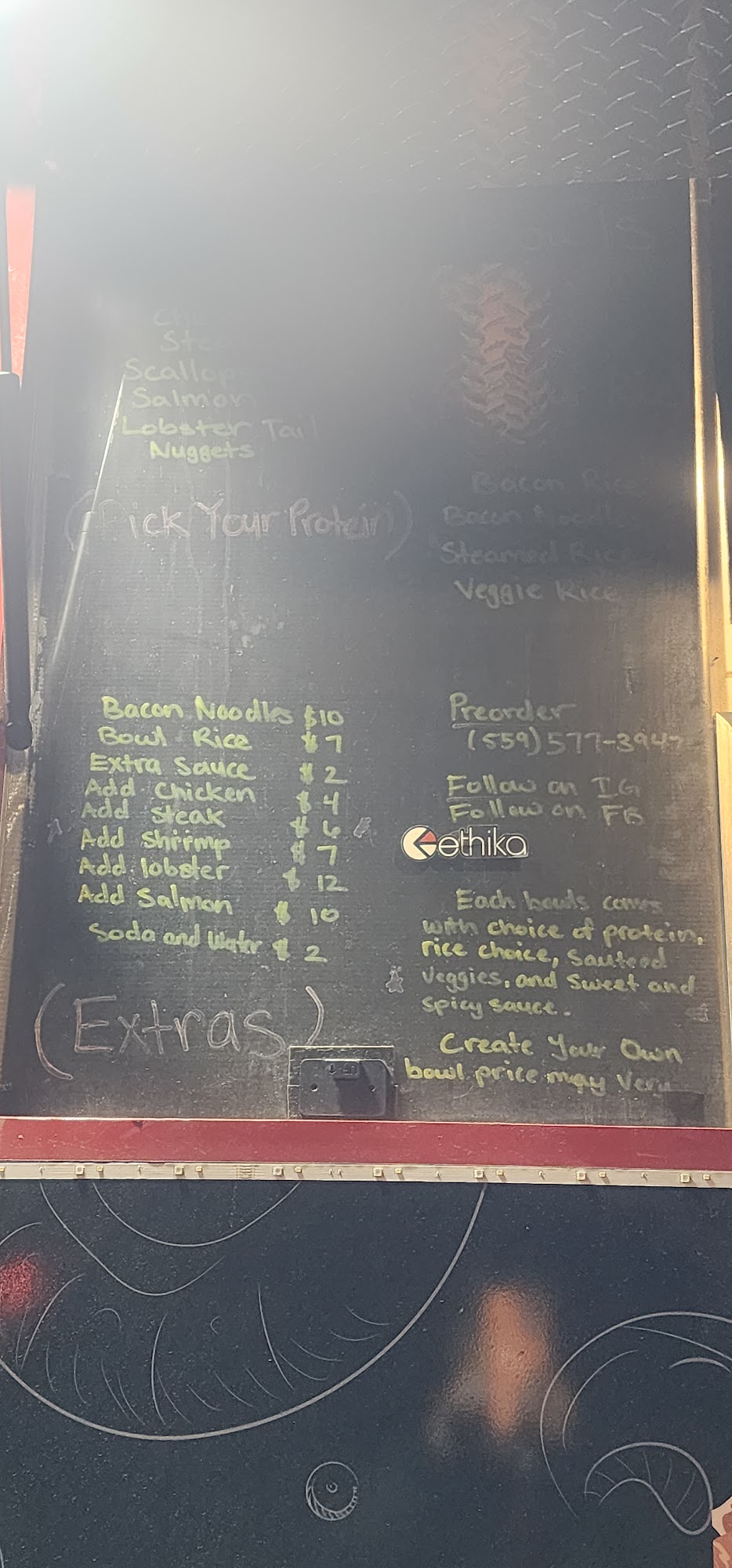 Sabaya Hut Bakery Menu