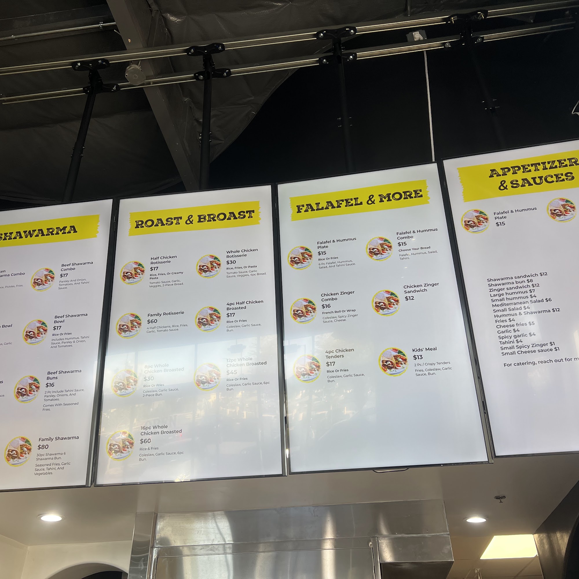 Salam Roast & Broast Menu