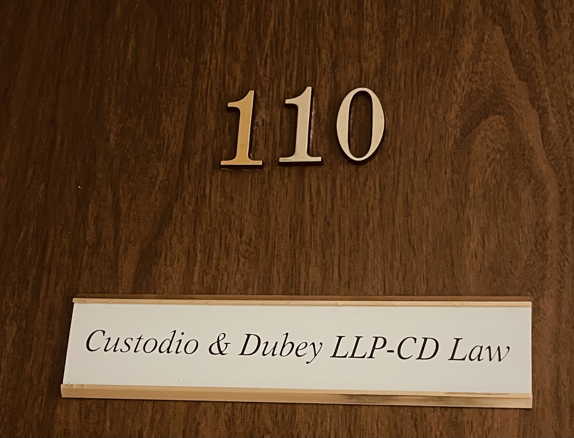 Custodio & Dubey LLP - CD Law