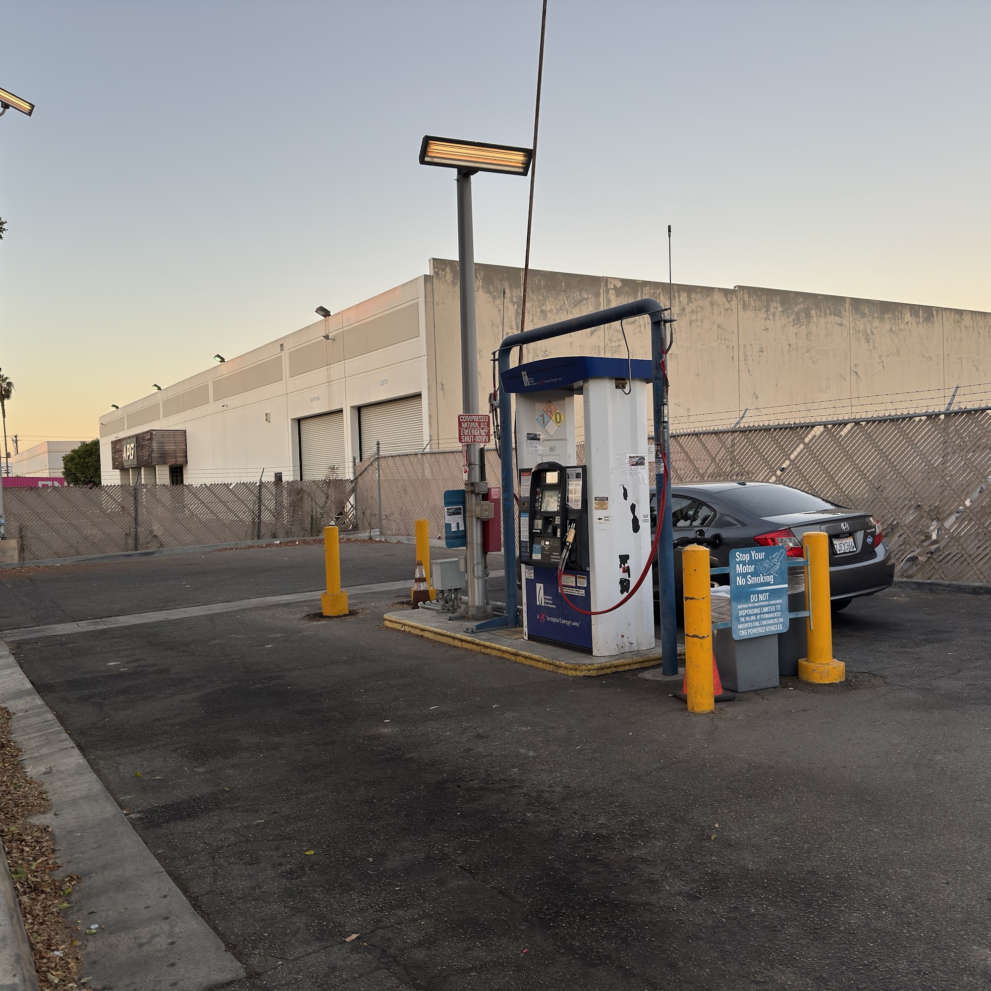 CNG Gas pump Garden Grove