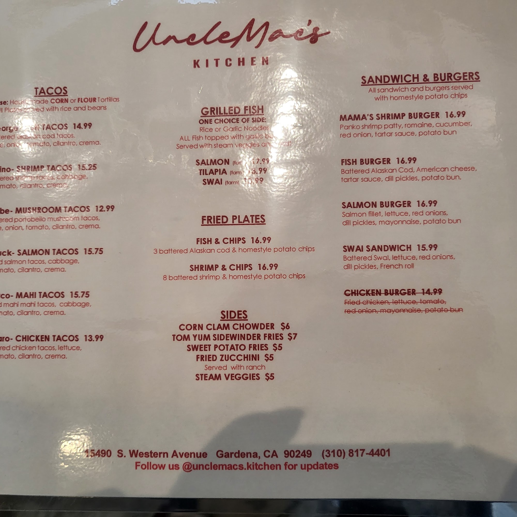 Uncle Mac’s Kitchen