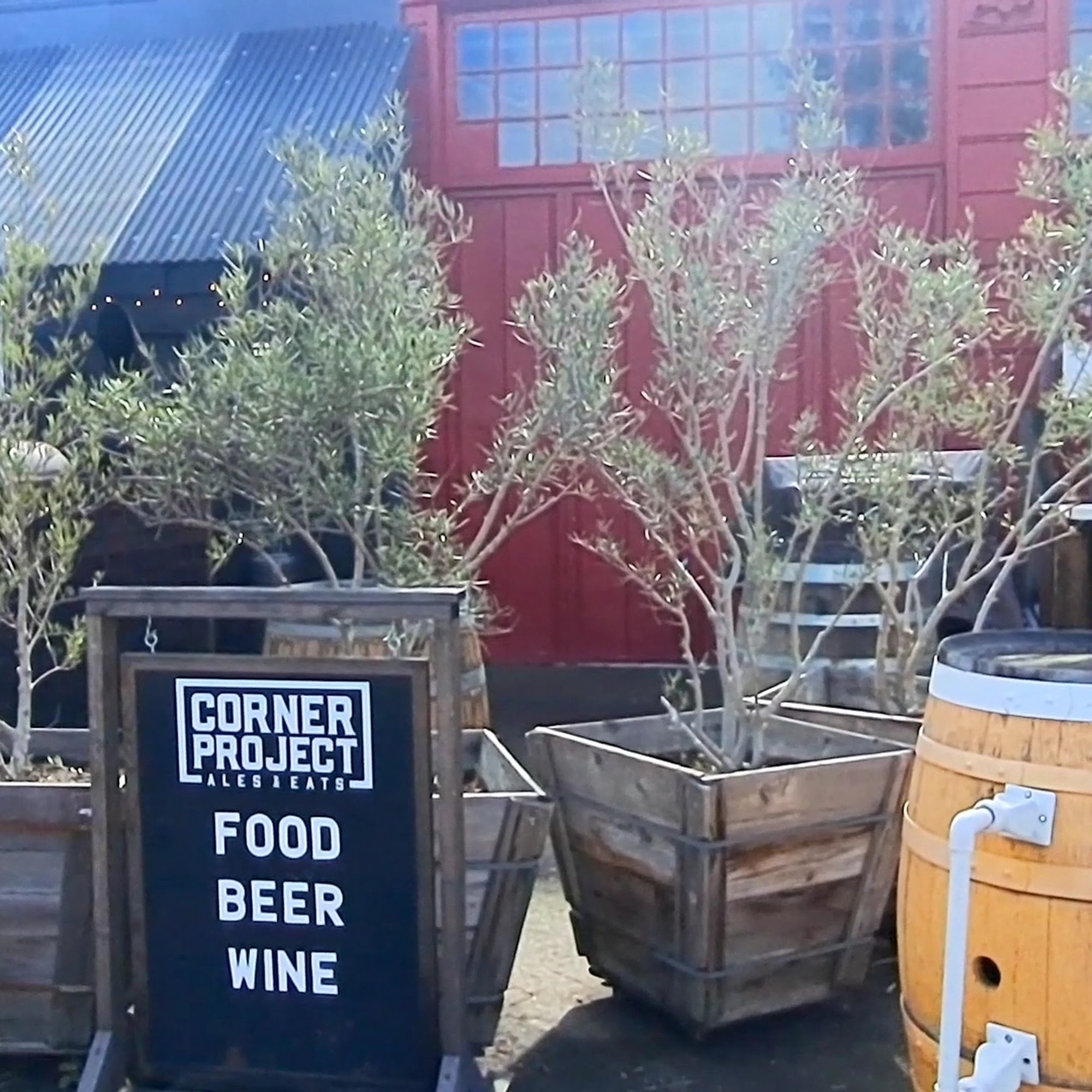 Corner Project Ales & Eats Geyserville