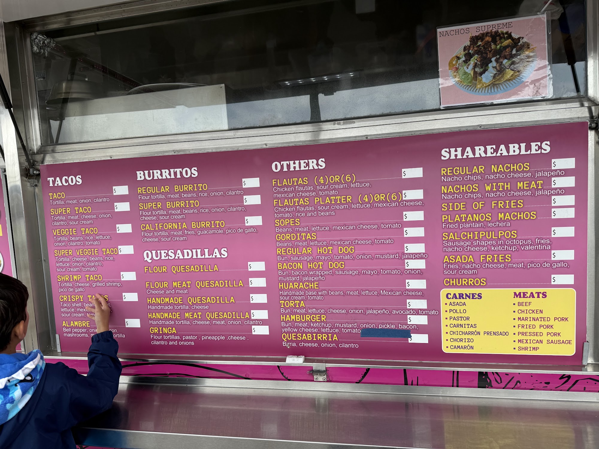 Vero's Little Kitchen LLC Menu