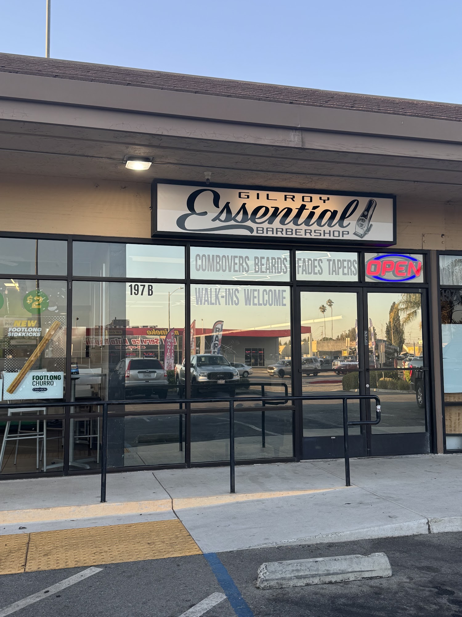 Gilroy Essential Barbershop 197 B Welburn Ave, Gilroy California 95020